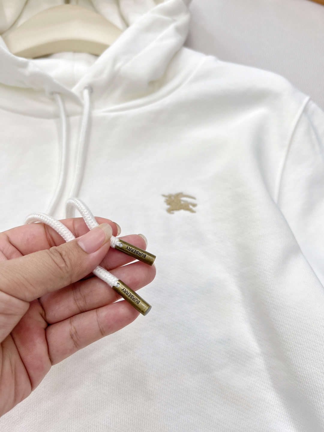 🆕BURBERRY SS新款连帽抽绳卫衣➕长裤套装，定制YB原生全棉材质 柔软亲肤 久洗不易变形起球 质