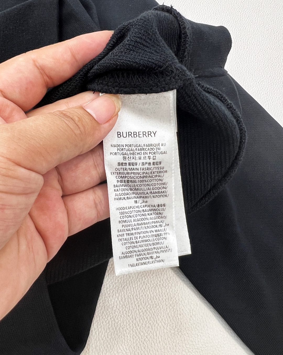 🆕BURBERRY SS新款连帽抽绳卫衣➕长裤套装，定制YB原生全棉材质 柔软亲肤 久洗不易变形起球 质