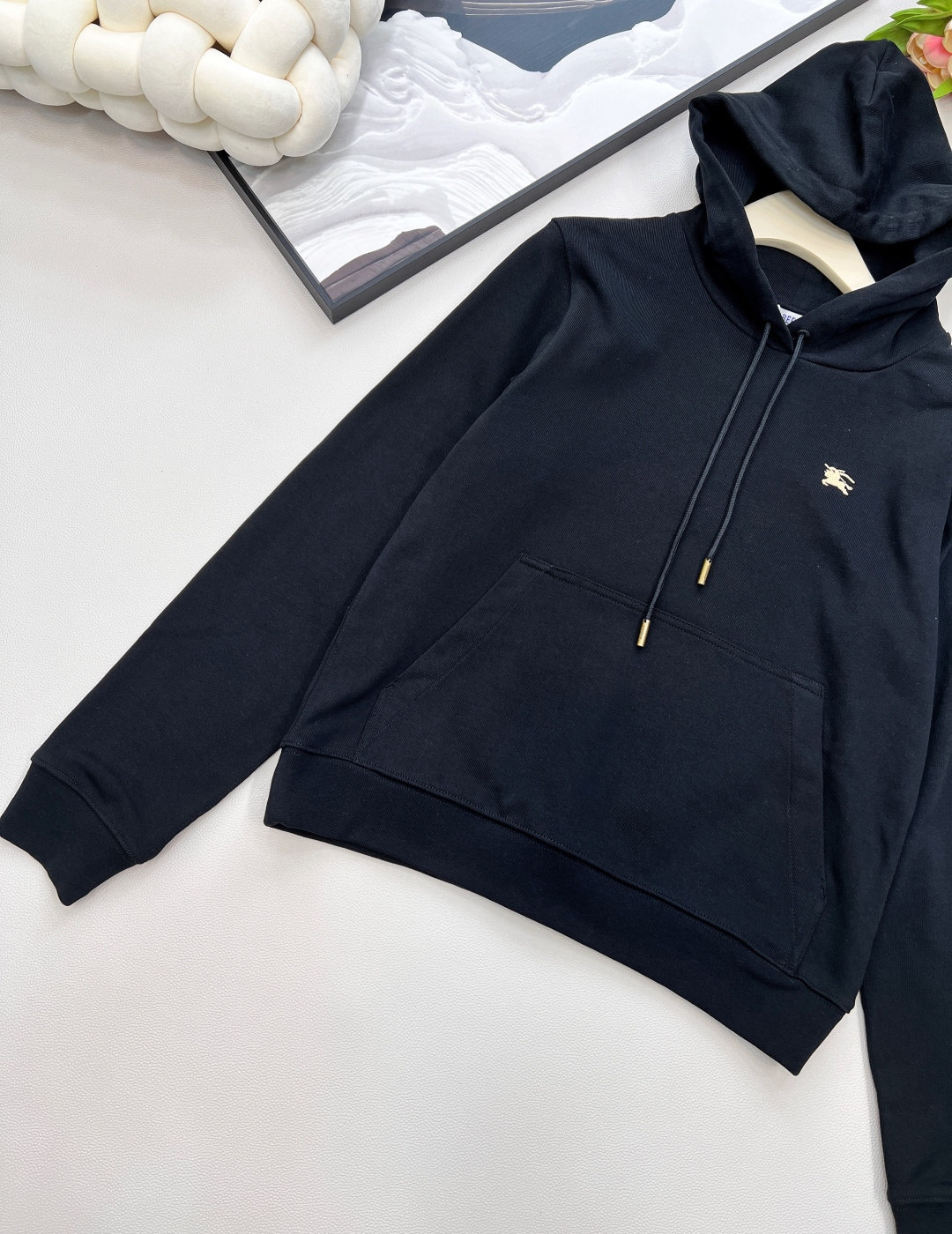 🆕BURBERRY SS新款连帽抽绳卫衣➕长裤套装，定制YB原生全棉材质 柔软亲肤 久洗不易变形起球 质