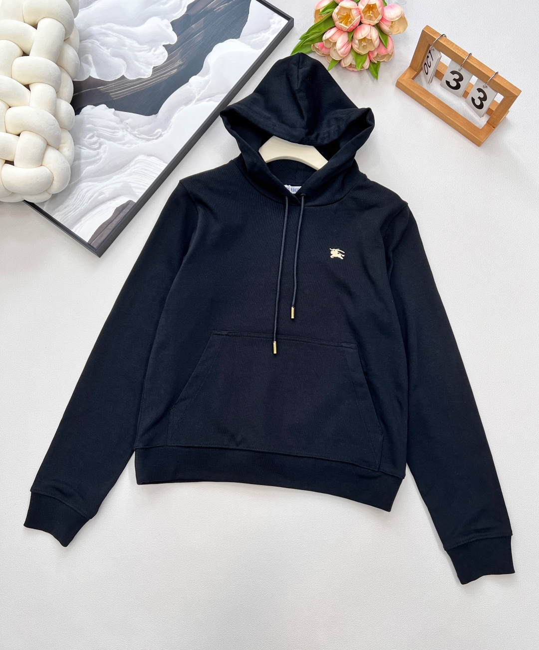 🆕BURBERRY SS新款连帽抽绳卫衣➕长裤套装，定制YB原生全棉材质 柔软亲肤 久洗不易变形起球 质