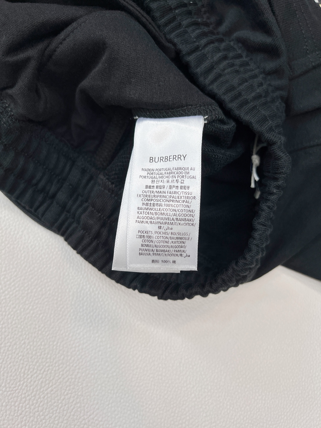 🆕BURBERRY SS新款连帽抽绳卫衣➕长裤套装，定制YB原生全棉材质 柔软亲肤 久洗不易变形起球 质