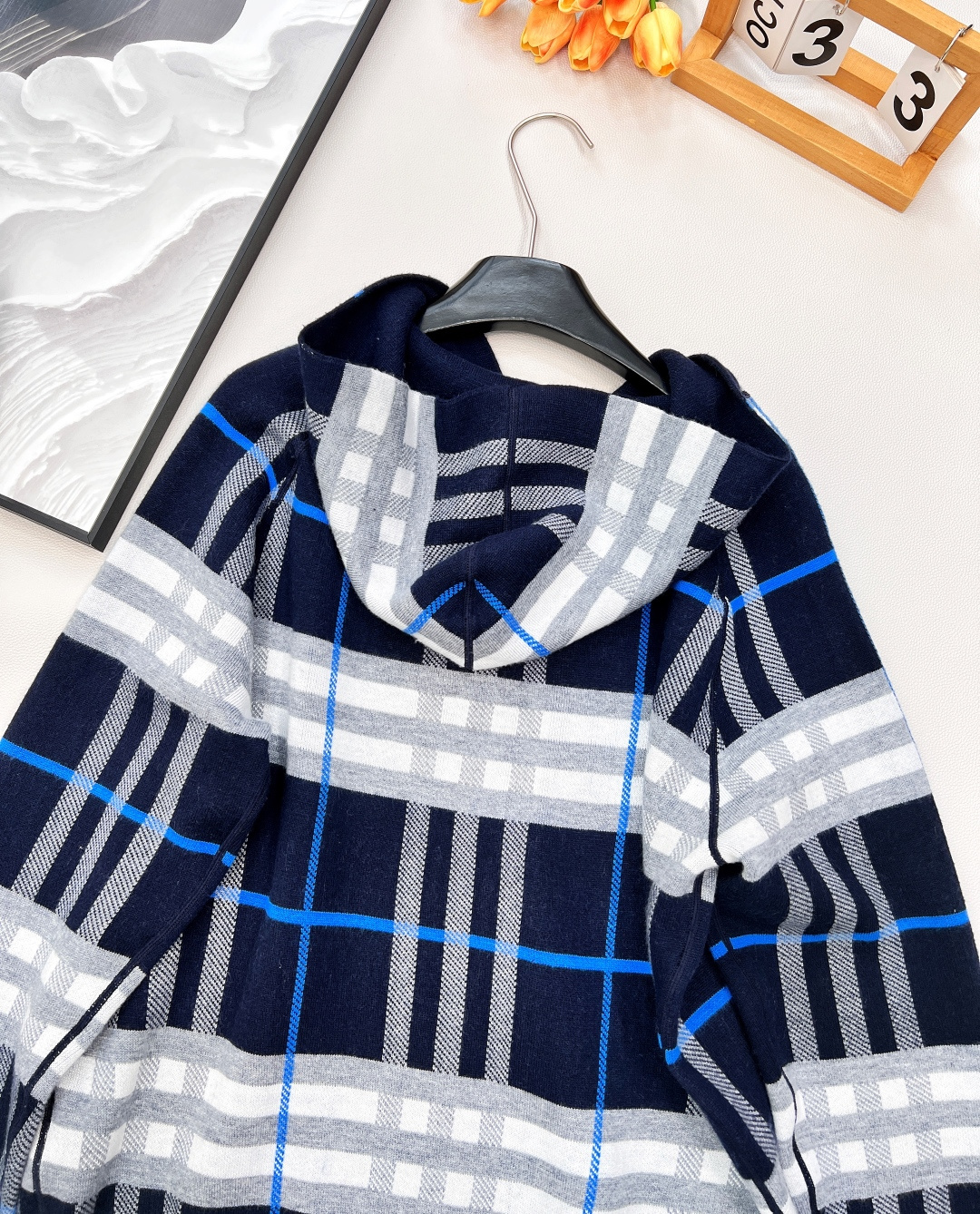 🆕 BURBERRY 秋冬新品复古英伦风双面穿战马图案羊毛开衫定制原版羊毛针织材质 质感舒适 亲肤保暖 