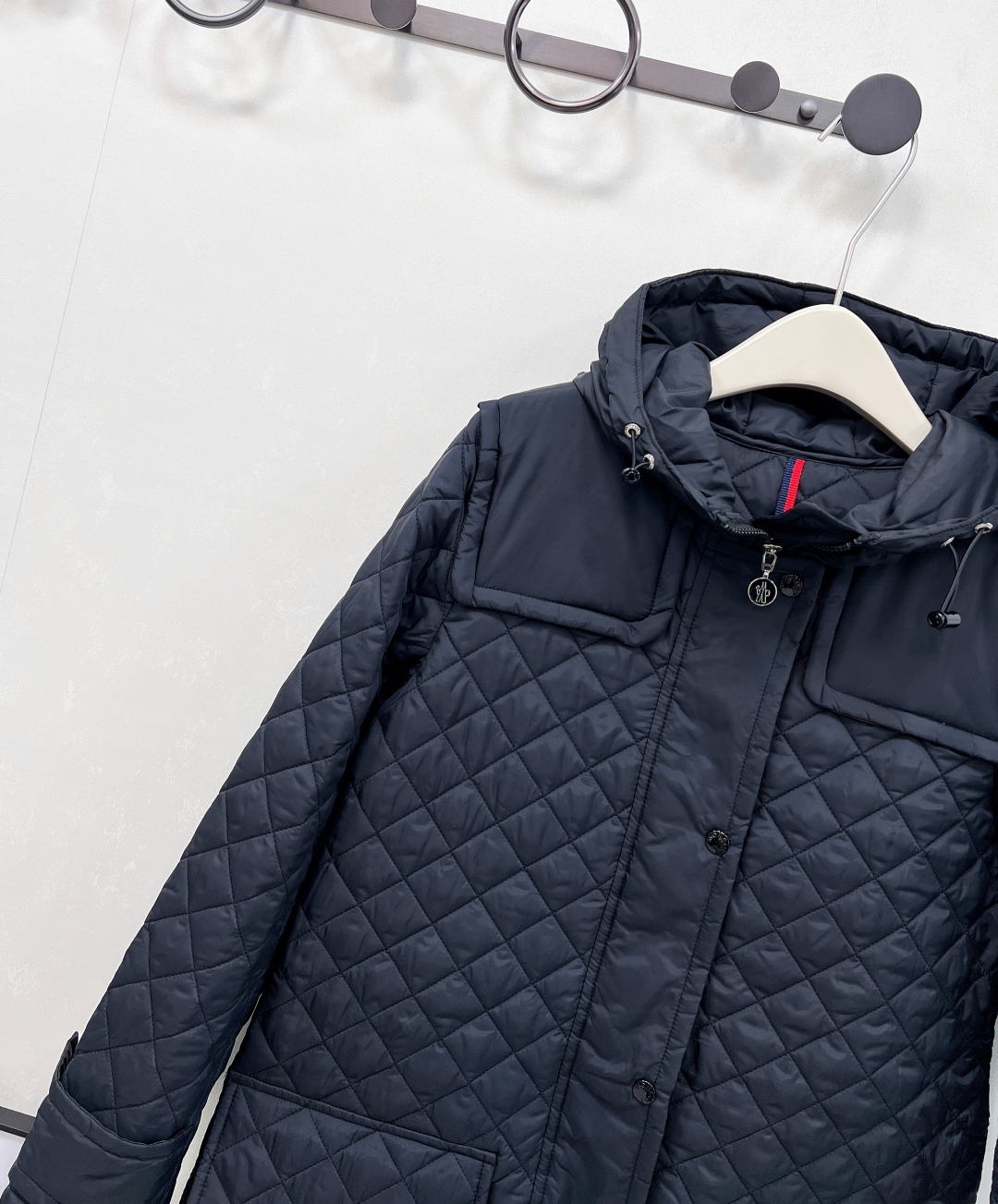 🆕MONCLER 25Fw早秋新款菱格夹棉薄款棉服长款外套丨⚠独家高版出品!极简主义设计高级又时髦!休闲