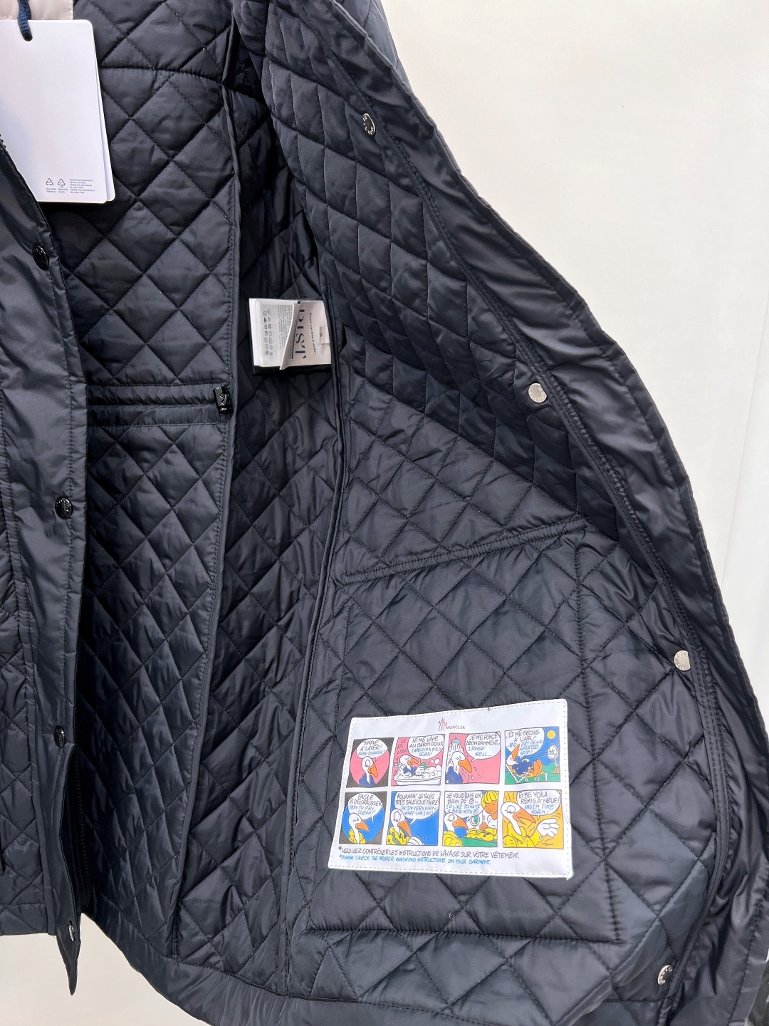 🆕MONCLER 25Fw早秋新款菱格夹棉薄款棉服长款外套丨⚠独家高版出品!极简主义设计高级又时髦!休闲