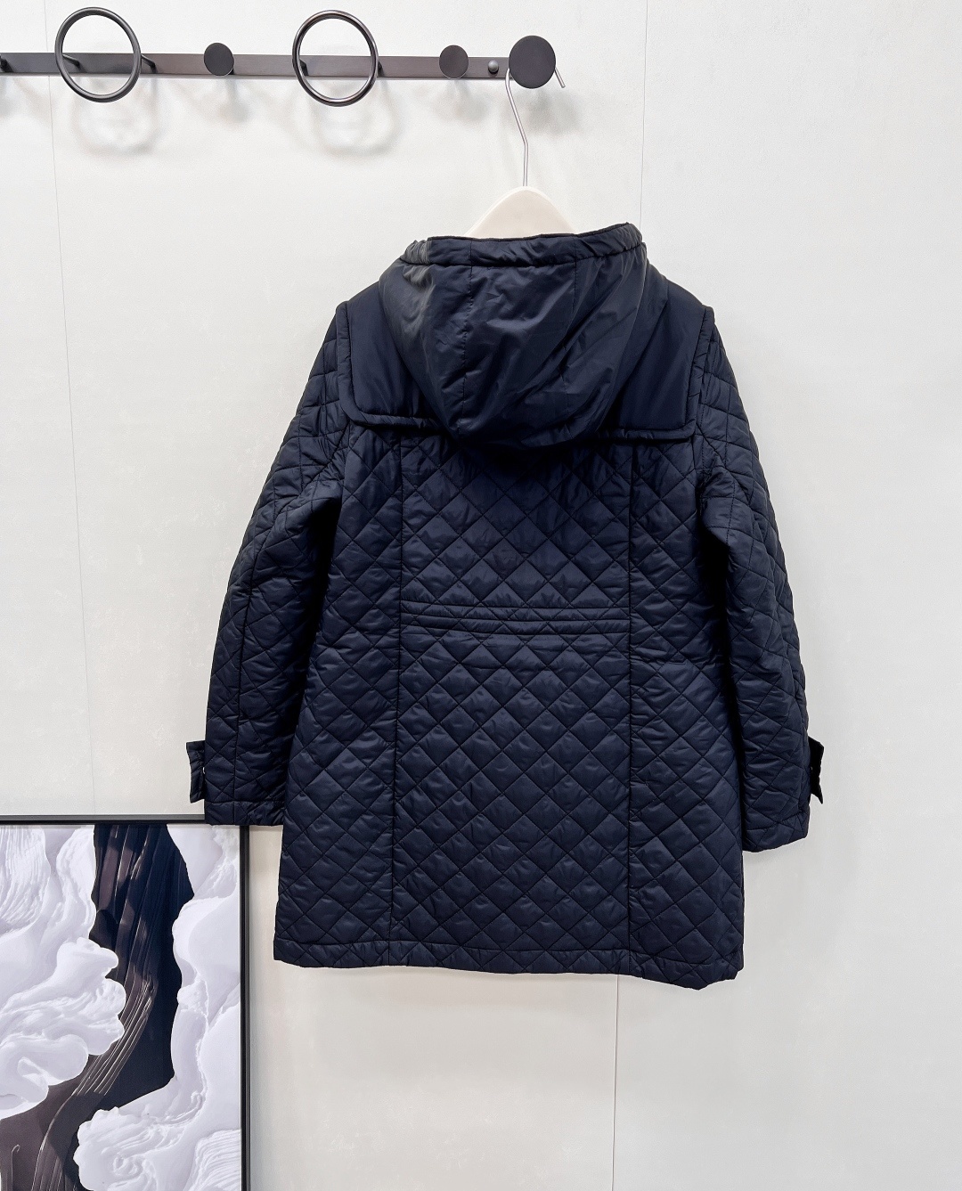 🆕MONCLER 25Fw早秋新款菱格夹棉薄款棉服长款外套丨⚠独家高版出品!极简主义设计高级又时髦!休闲