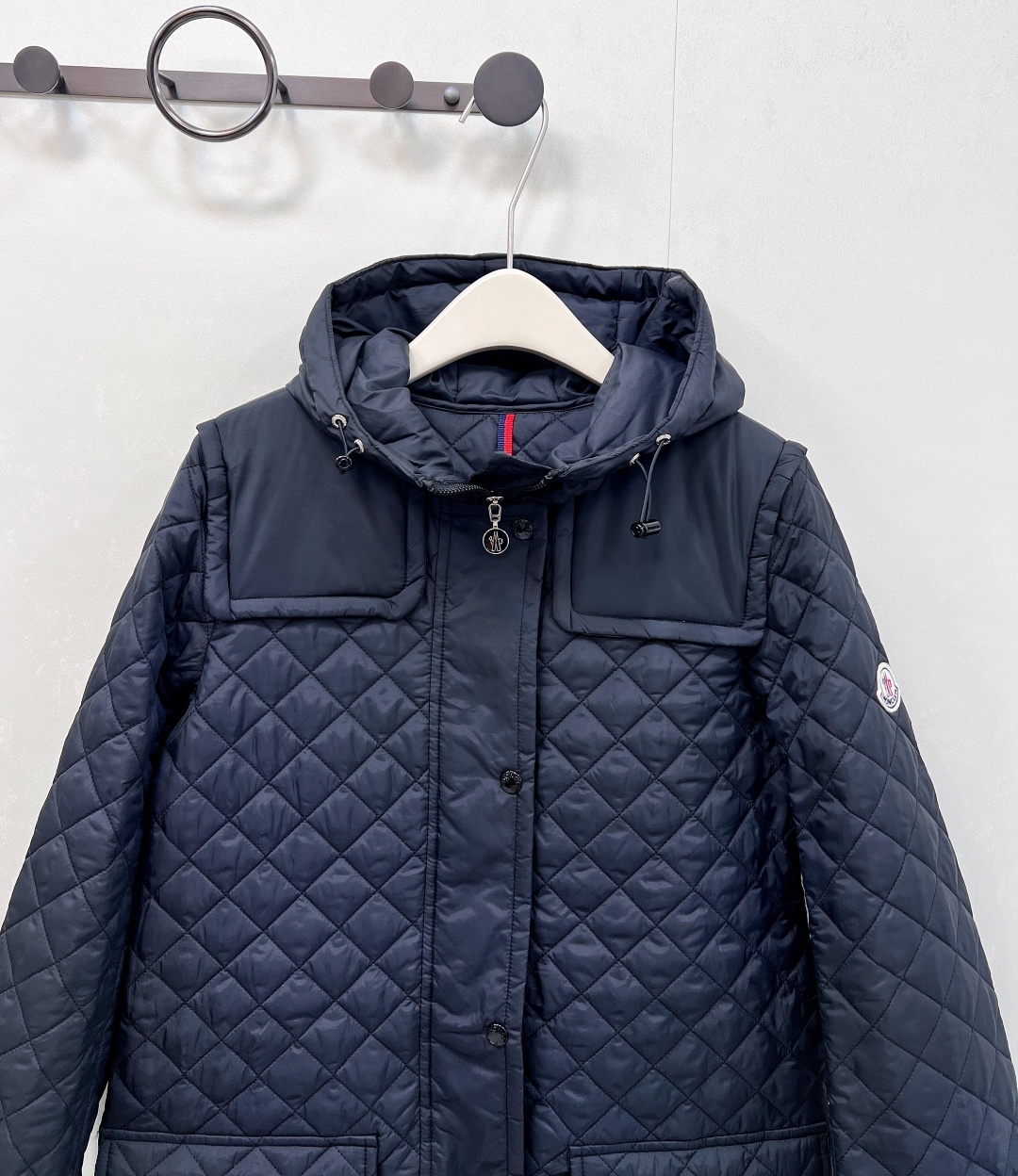 🆕MONCLER 25Fw早秋新款菱格夹棉薄款棉服长款外套丨⚠独家高版出品!极简主义设计高级又时髦!休闲