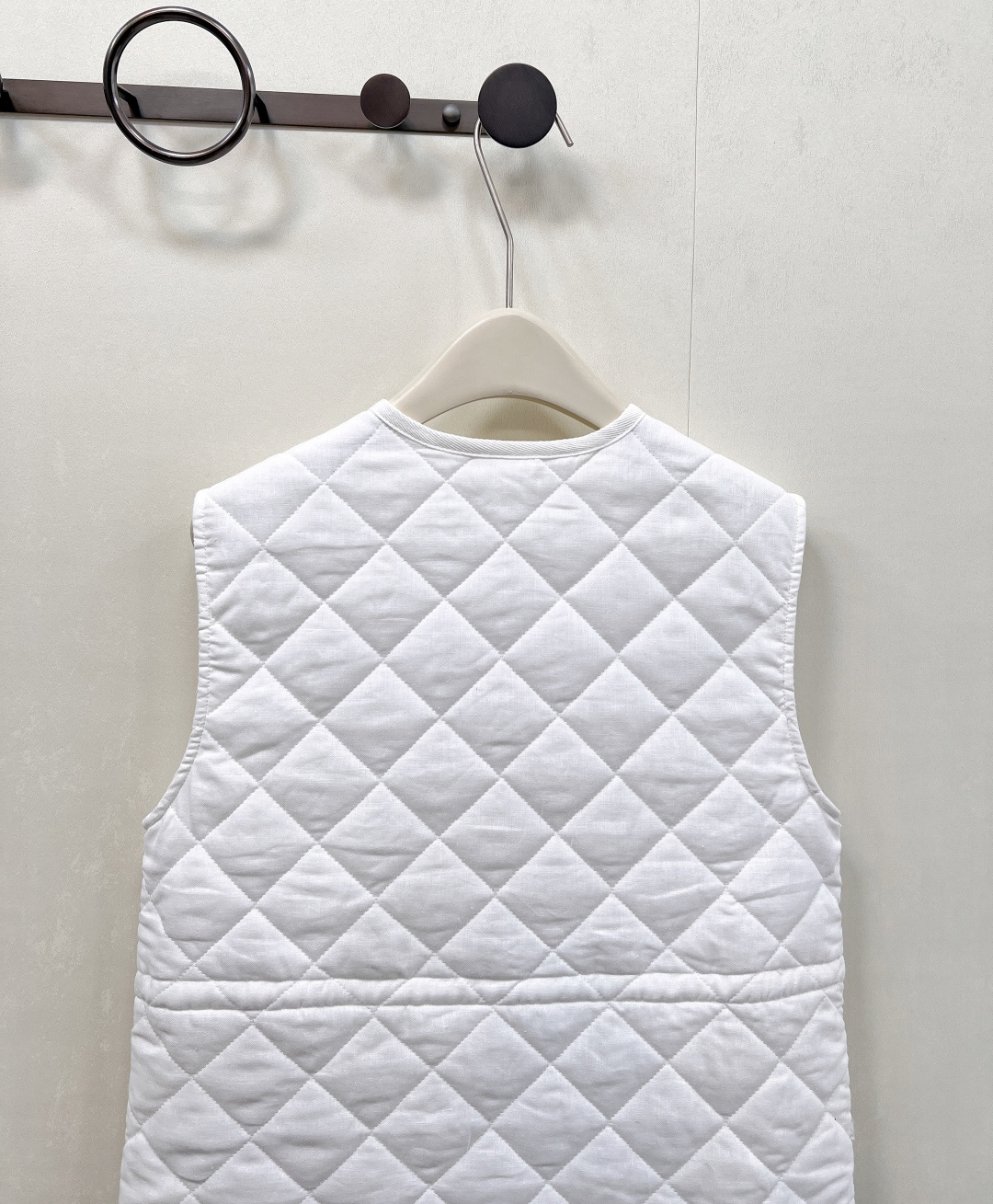 🆕Moncler25FW早秋新款菱格棉服马甲丨⚠独家高版出品！拉链开襟马甲版型 通体采用菱格压纹 多处口