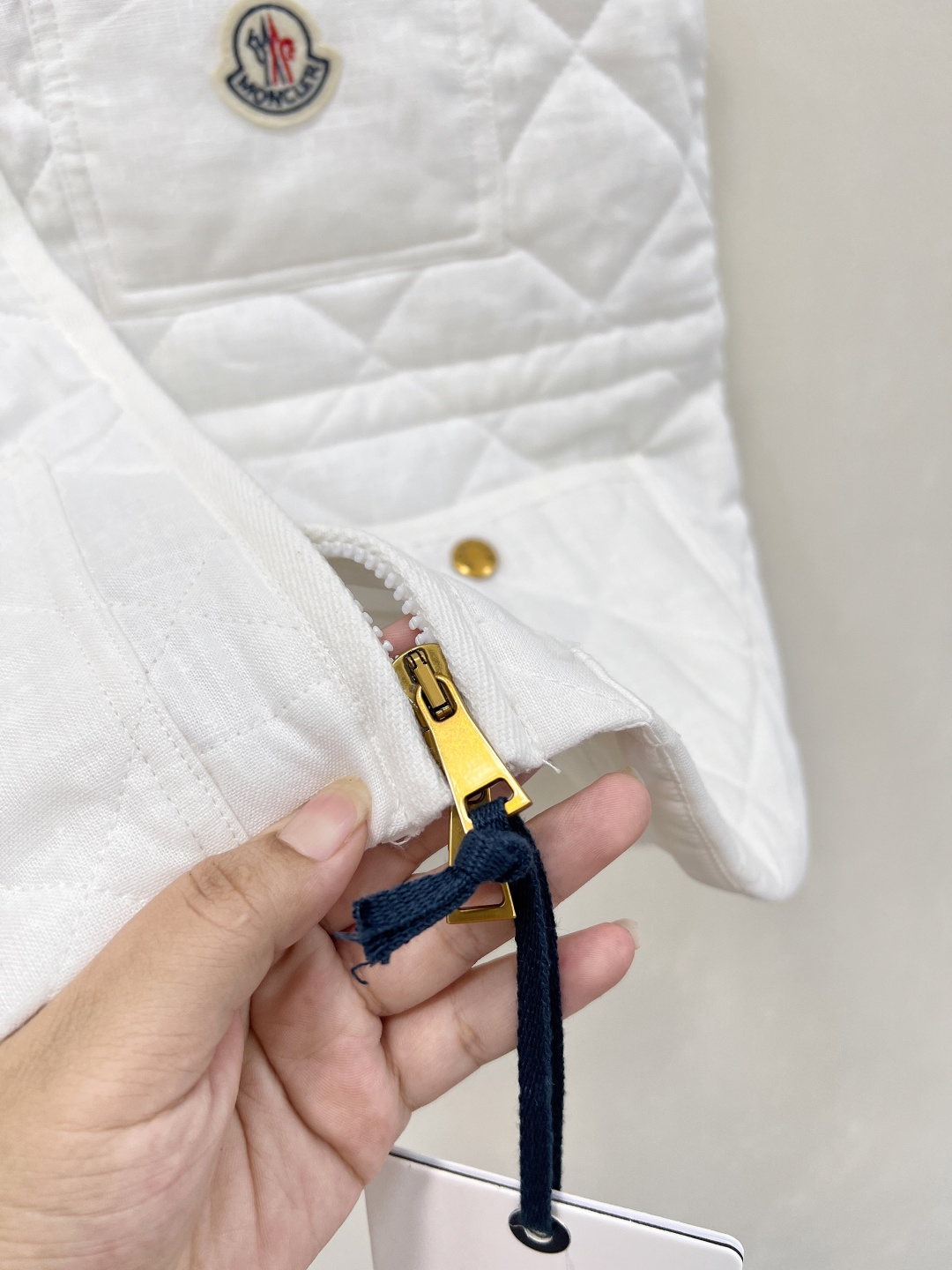 🆕Moncler25FW早秋新款菱格棉服马甲丨⚠独家高版出品！拉链开襟马甲版型 通体采用菱格压纹 多处口