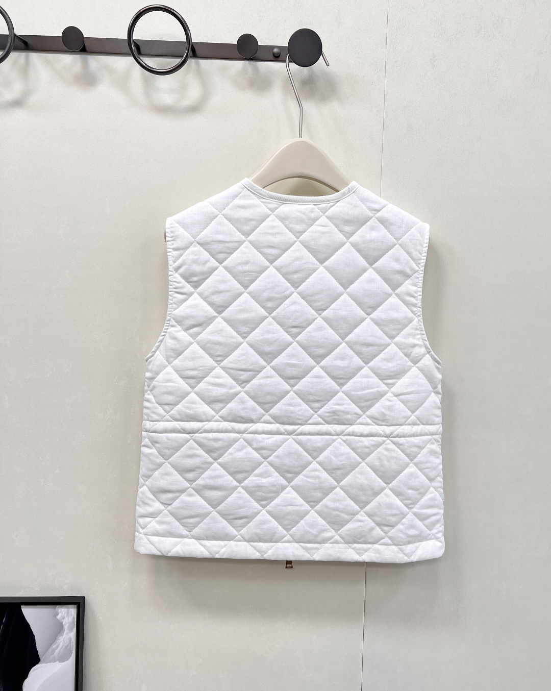 🆕Moncler25FW早秋新款菱格棉服马甲丨⚠独家高版出品！拉链开襟马甲版型 通体采用菱格压纹 多处口