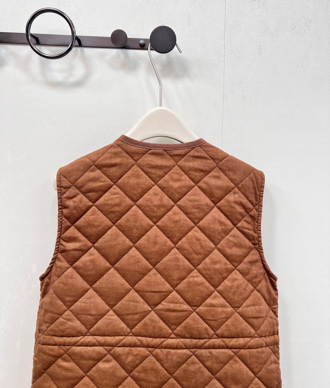 🆕Moncler25FW早秋新款菱格棉服马甲丨⚠独家高版出品！拉链开襟马甲版型 通体采用菱格压纹 多处口