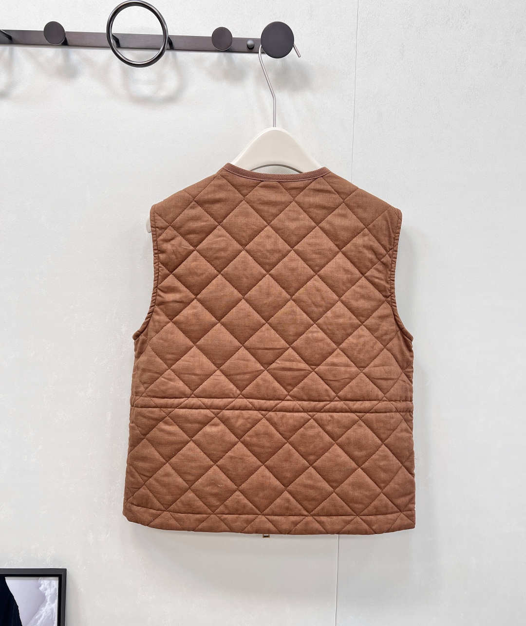 🆕Moncler25FW早秋新款菱格棉服马甲丨⚠独家高版出品！拉链开襟马甲版型 通体采用菱格压纹 多处口