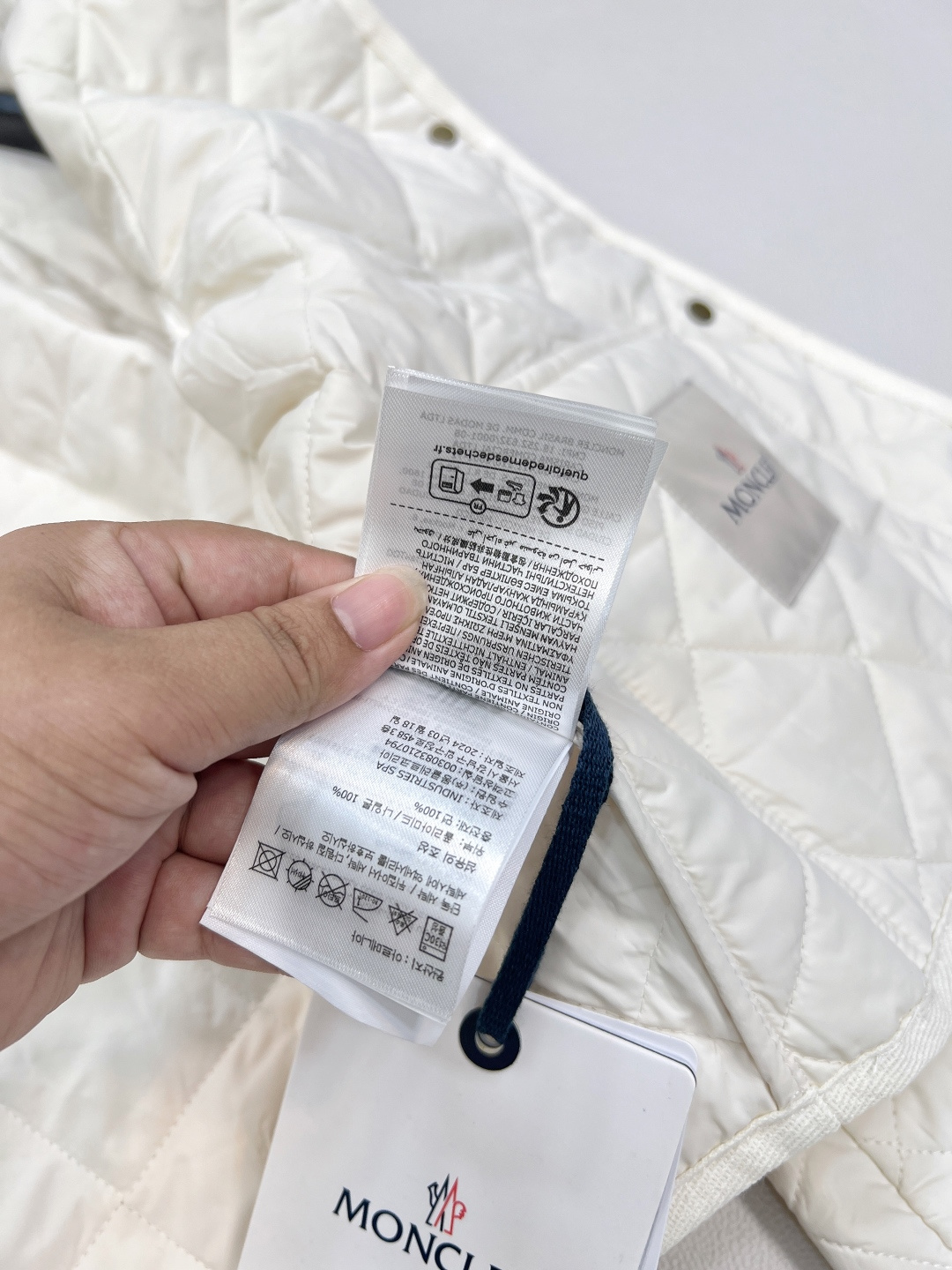 🆕Moncler2025新款菱格翻领羽绒棉服，定制YB进口防风防水尼龙材质 其工艺还原 升级材质 提升秋