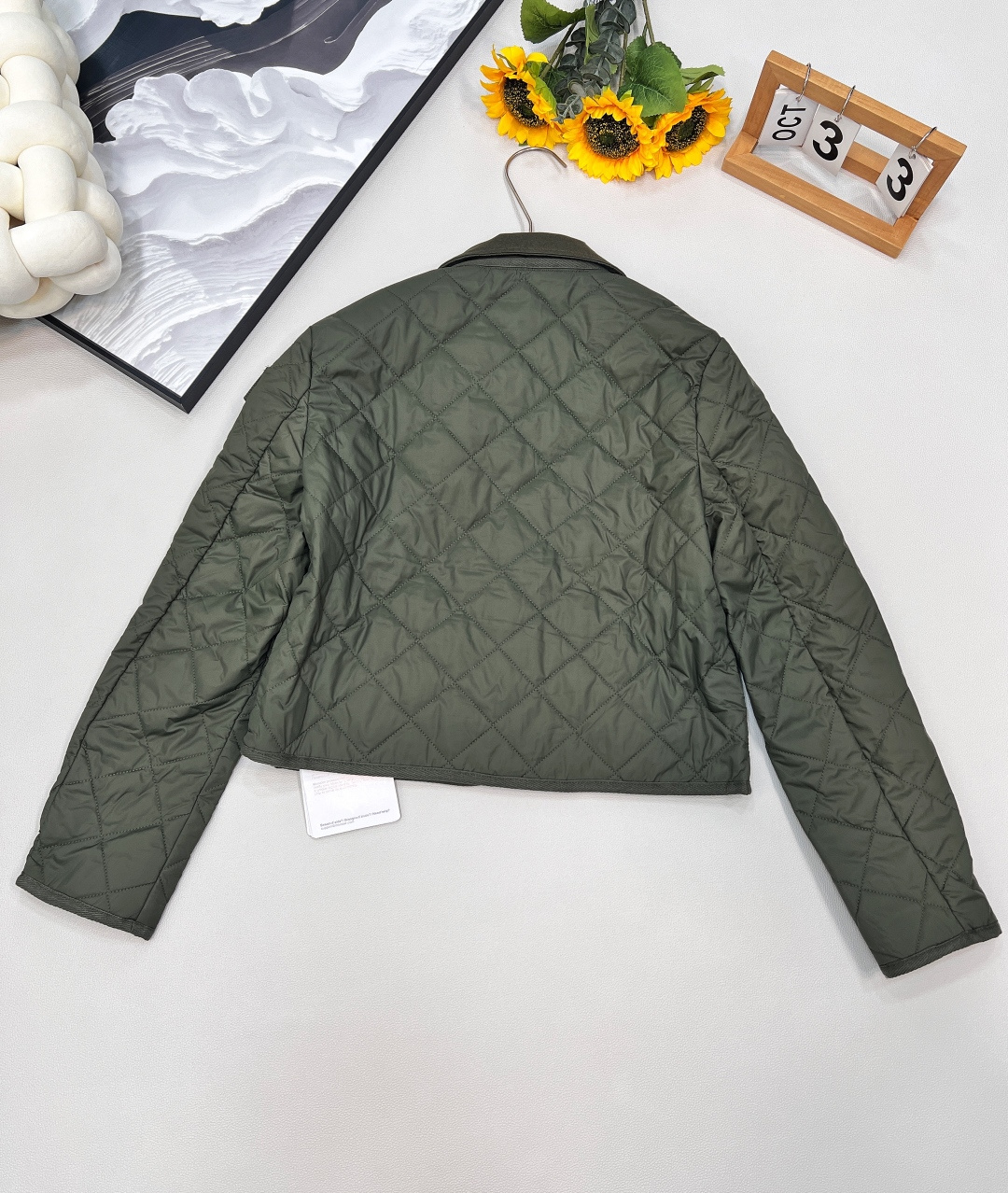 🆕Moncler2025新款菱格翻领羽绒棉服，定制YB进口防风防水尼龙材质 其工艺还原 升级材质 提升秋