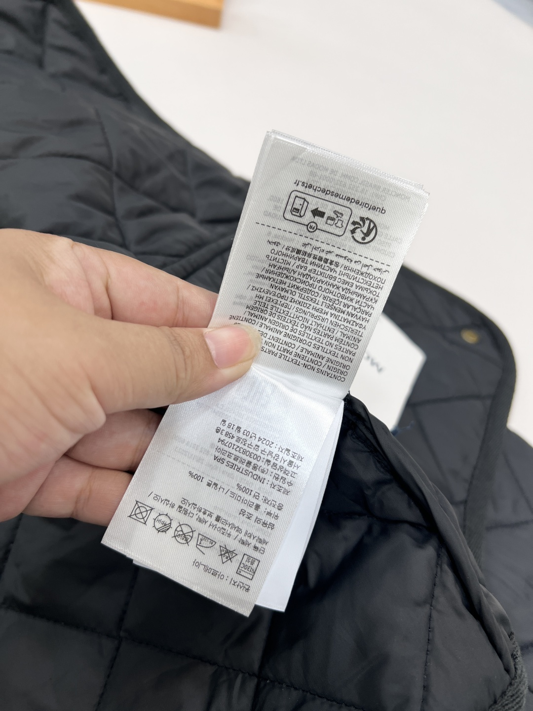 🆕Moncler2025新款菱格翻领羽绒棉服，定制YB进口防风防水尼龙材质 其工艺还原 升级材质 提升秋