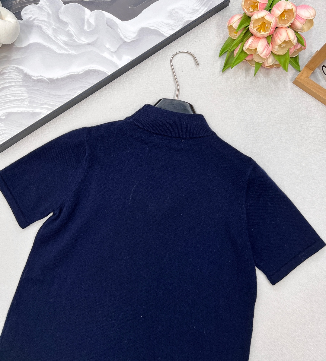 🆕Miumiu25Fw早秋新款miu式复古羊毛针织短袖上衣丨⚠独家yb开发！高版出品！入秋的最佳实穿选手