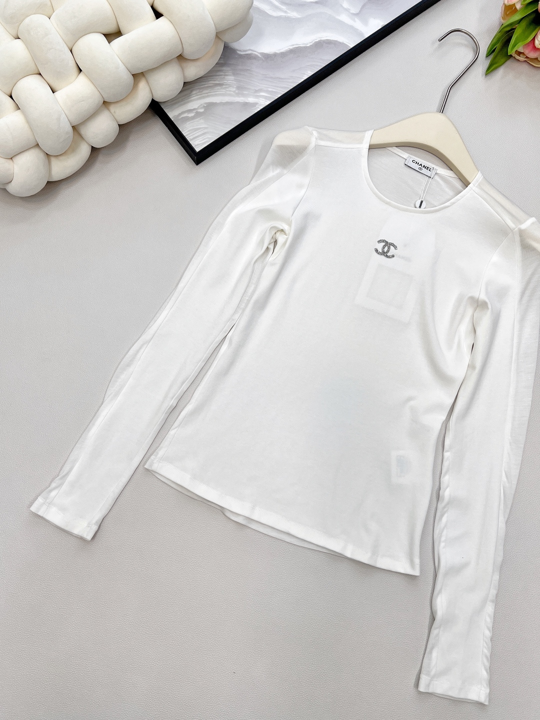 🆕Chanel25Fw早秋新款微标长袖打底T恤衫丨⚠独家高版出品！整件细节做工精致 经典又耐看让人一看就