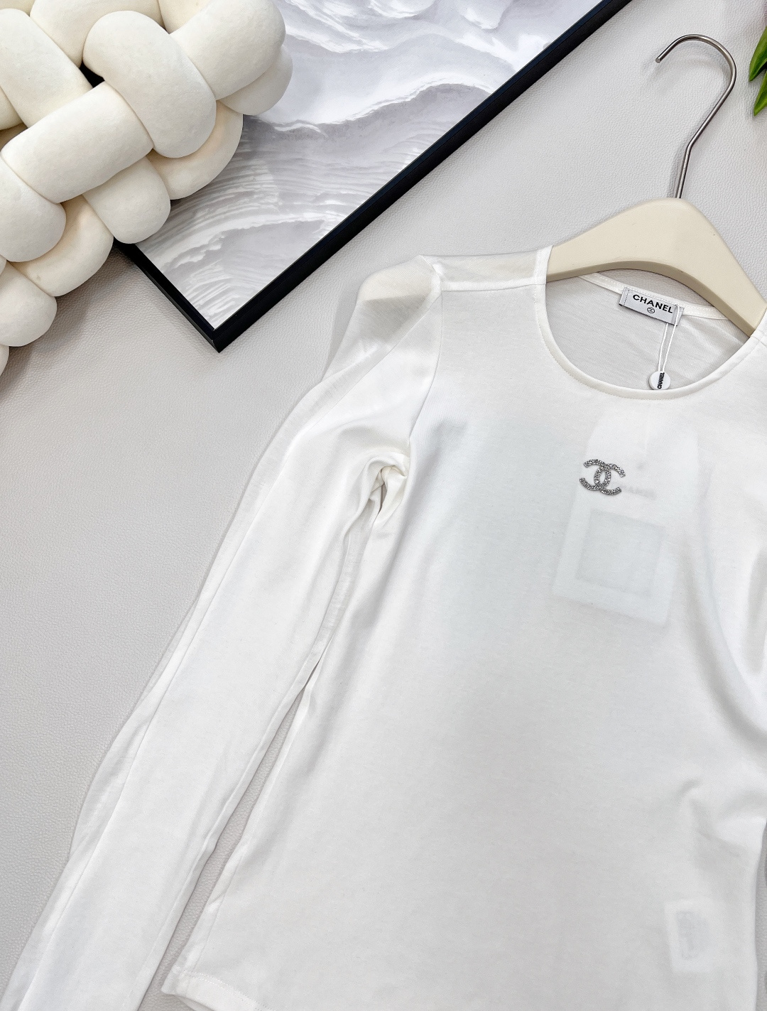 🆕Chanel25Fw早秋新款微标长袖打底T恤衫丨⚠独家高版出品！整件细节做工精致 经典又耐看让人一看就