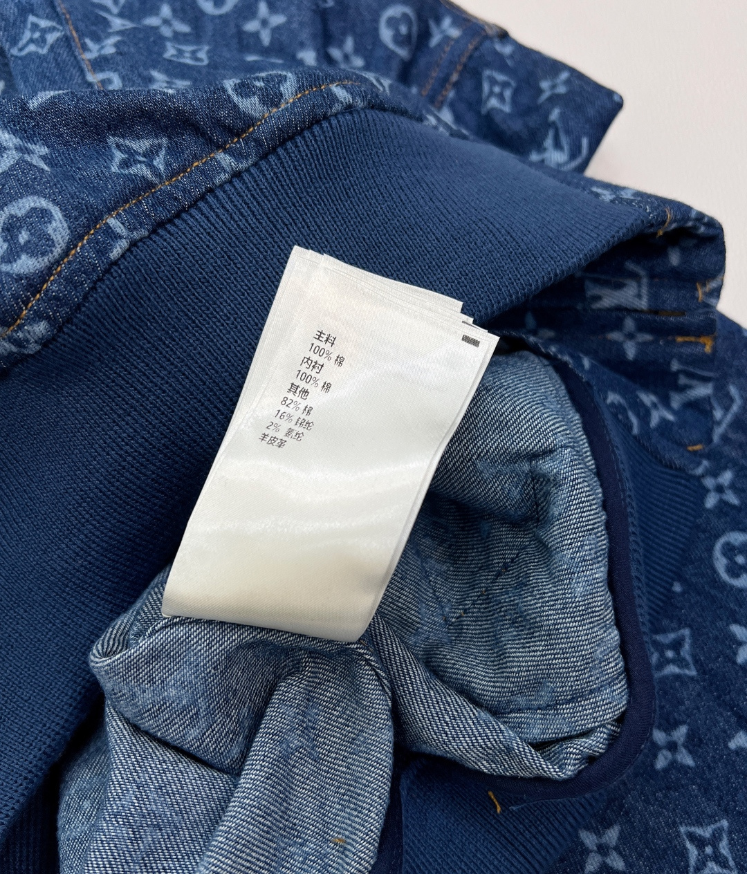 🆕Louis Vuitton 25Fw早秋新款激光印花牛仔短款夹克外套重磅登场✨ 标志性的激光印花图案，