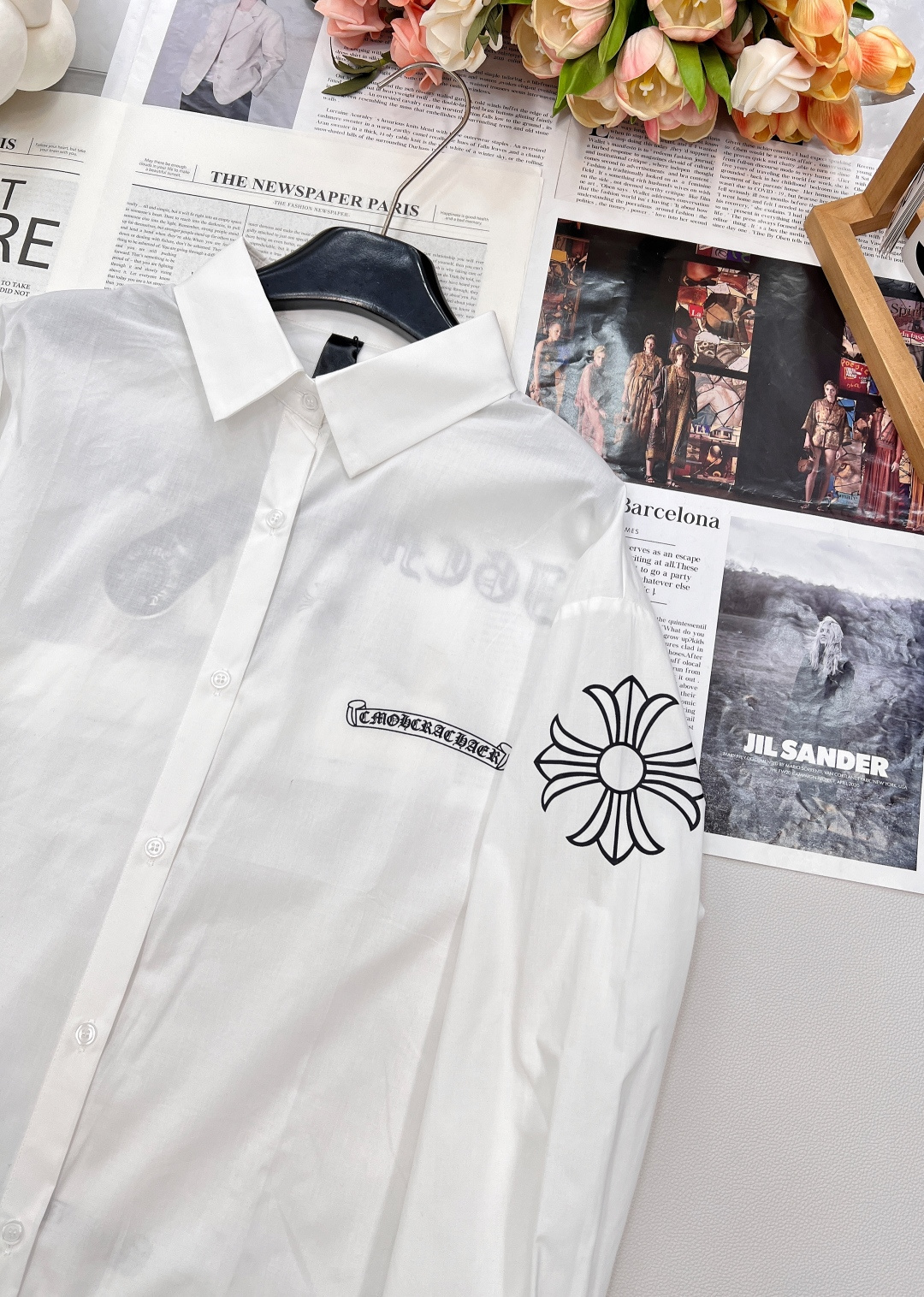 🆕Chrome Hearts 25SS💗新款克罗心衬衫！上身也太气质太好看了吧 独家款.无论是奢华还是质