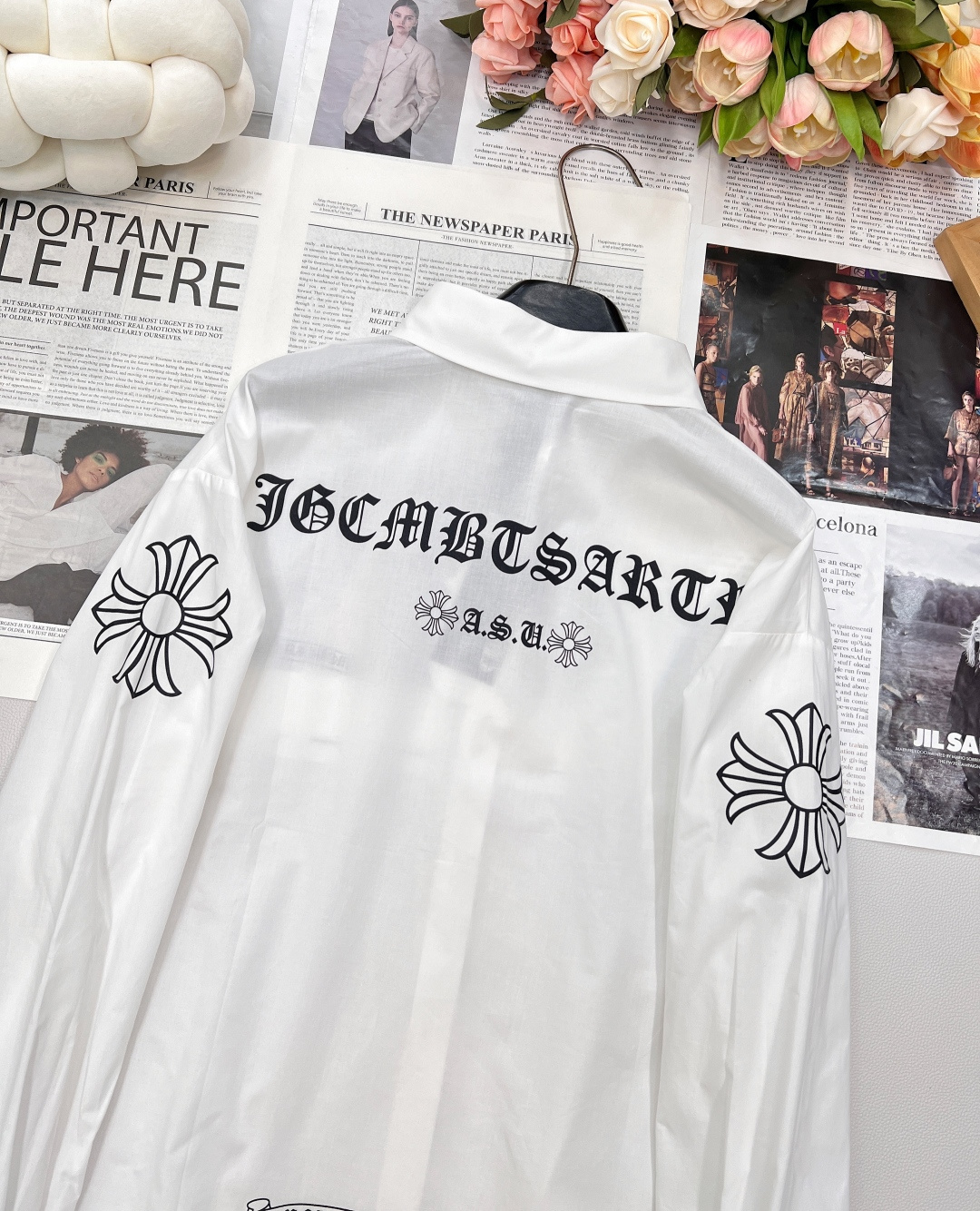 🆕Chrome Hearts 25SS💗新款克罗心衬衫！上身也太气质太好看了吧 独家款.无论是奢华还是质