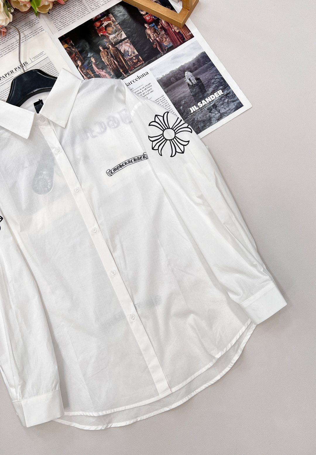 🆕Chrome Hearts 25SS💗新款克罗心衬衫！上身也太气质太好看了吧 独家款.无论是奢华还是质