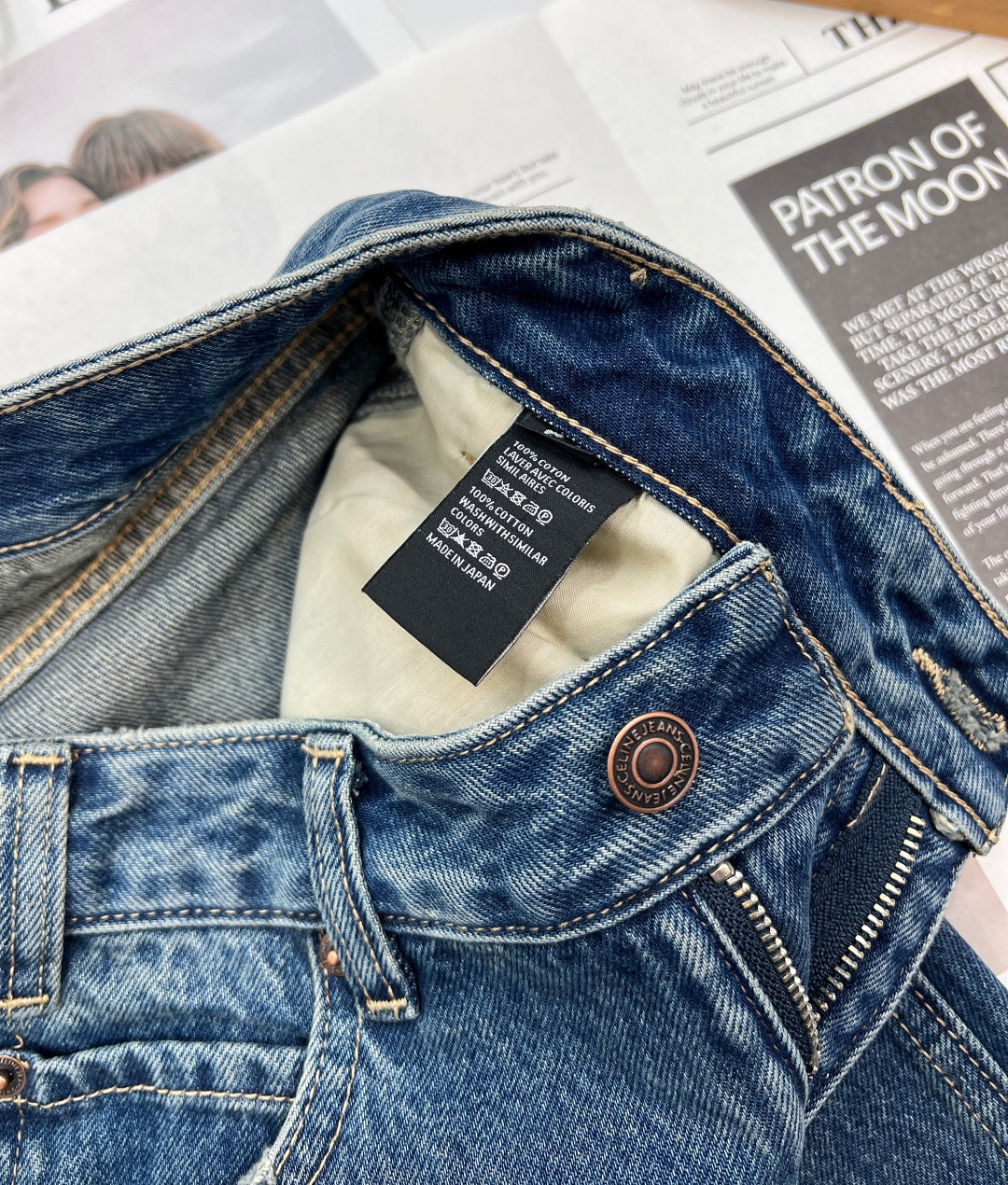 🆕CELIE秋冬新款不规则拼接解构牛仔半身裙，重工洗水牛仔 复古感色系超级百搭 采用纯棉材质 触感柔软细