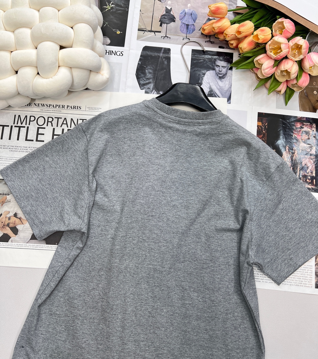 🆕Gucci25FW早秋新款方块字母印花圆领短袖T恤丨⚠独家高版出品！常规短袖T恤裁剪 凸显品牌格调 采