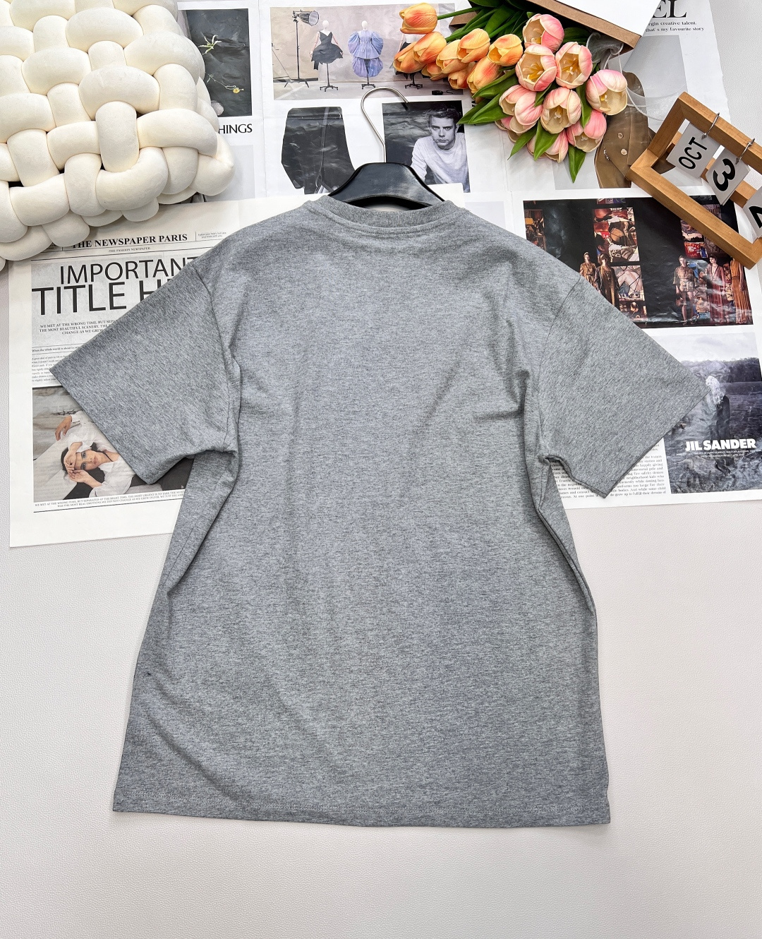 🆕Gucci25FW早秋新款方块字母印花圆领短袖T恤丨⚠独家高版出品！常规短袖T恤裁剪 凸显品牌格调 采