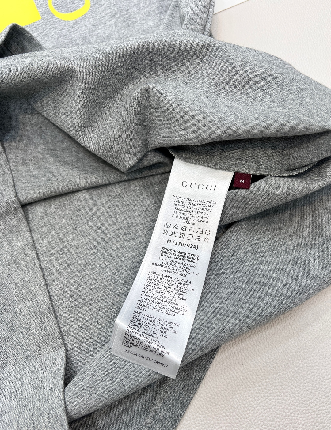 🆕Gucci25FW早秋新款方块字母印花圆领短袖T恤丨⚠独家高版出品！常规短袖T恤裁剪 凸显品牌格调 采