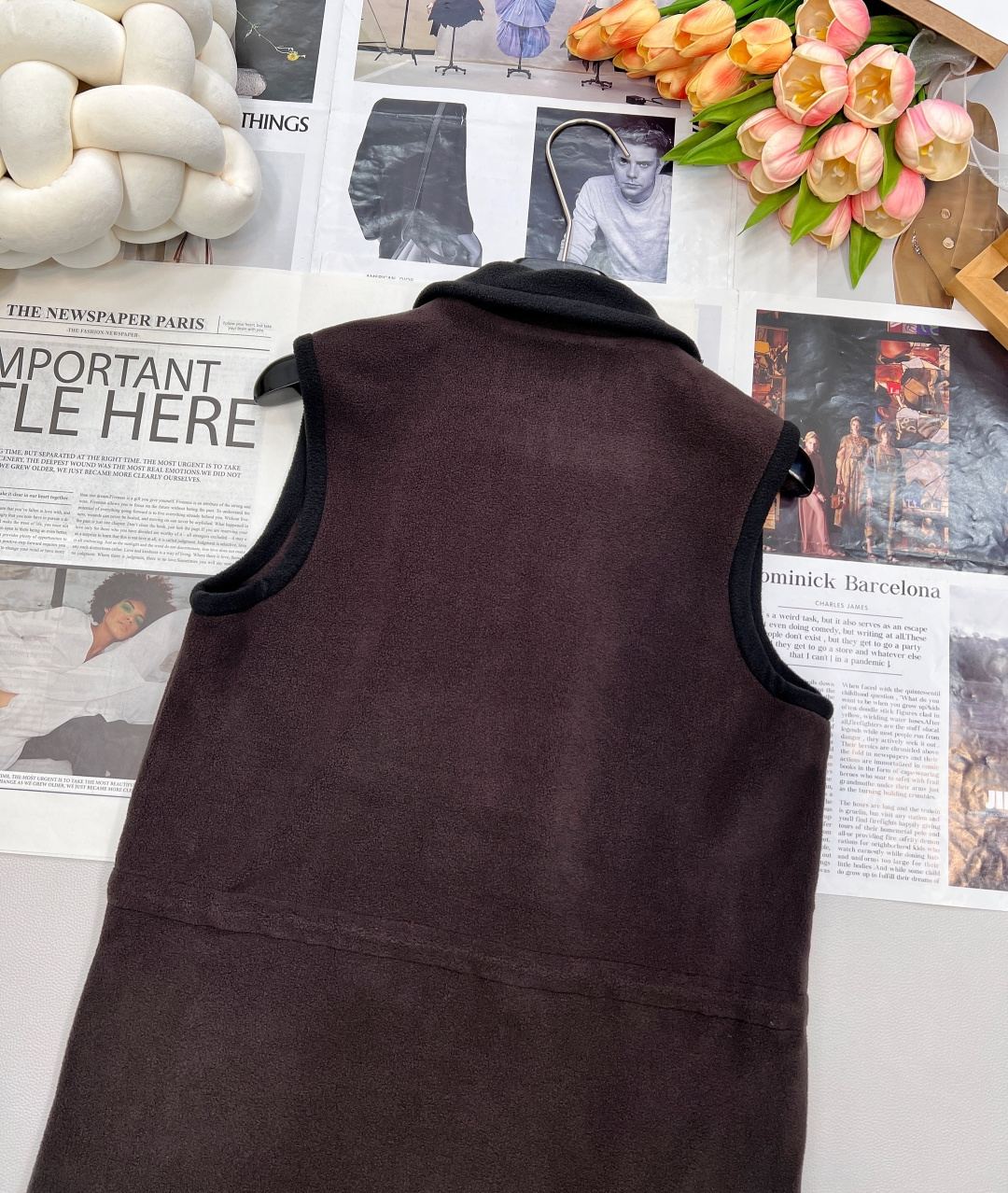 🆕Miumiu2025新款拉链工装摇粒绒背心裙，定制YB摇粒绒材质 质感舒适 保暖柔软 百搭好穿 无袖连