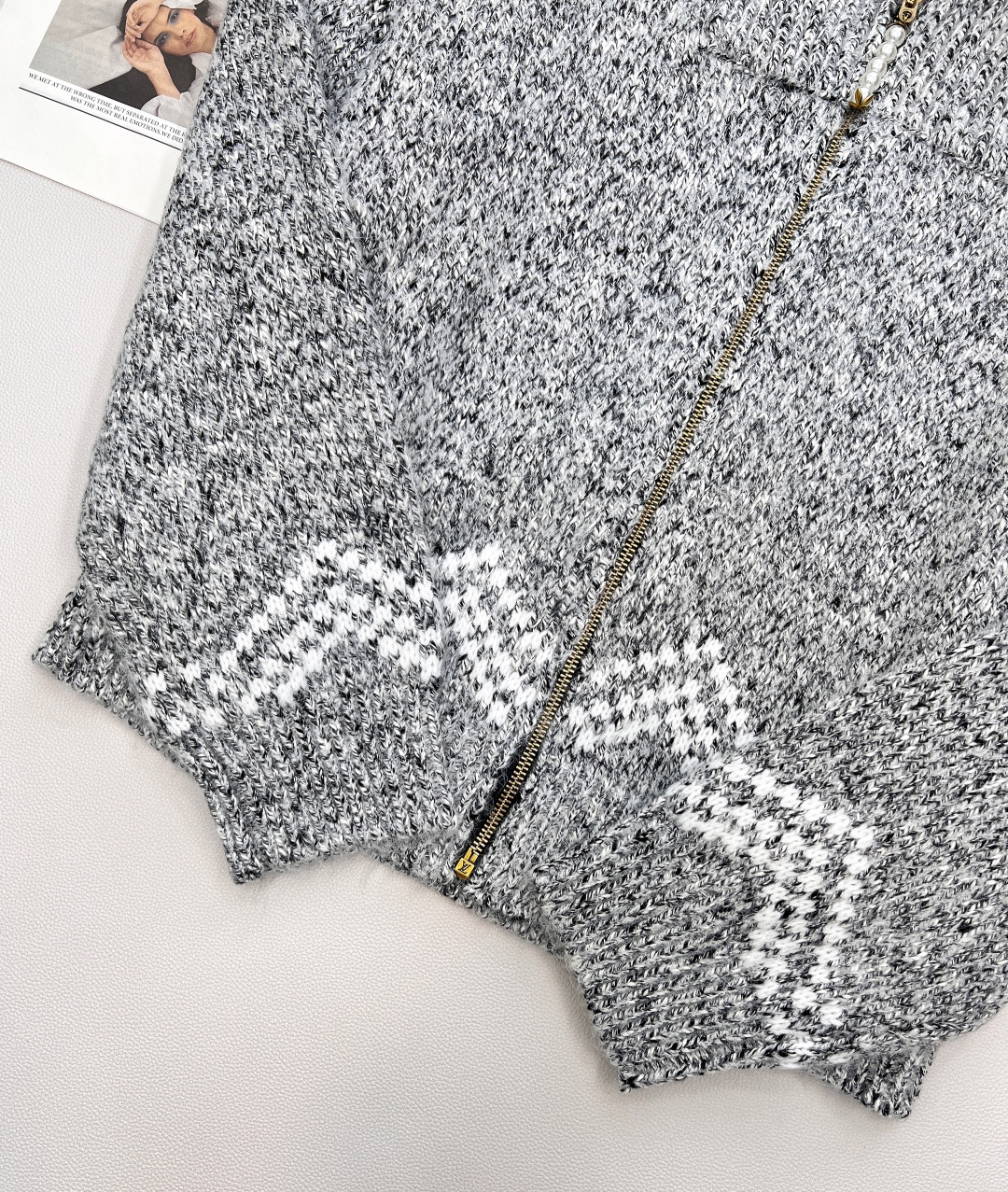 🆕 LOUIS VUITTON 联名Nigo系列Monogram花卉提花重工拉链开衫外套✨ 重磅合作，潮