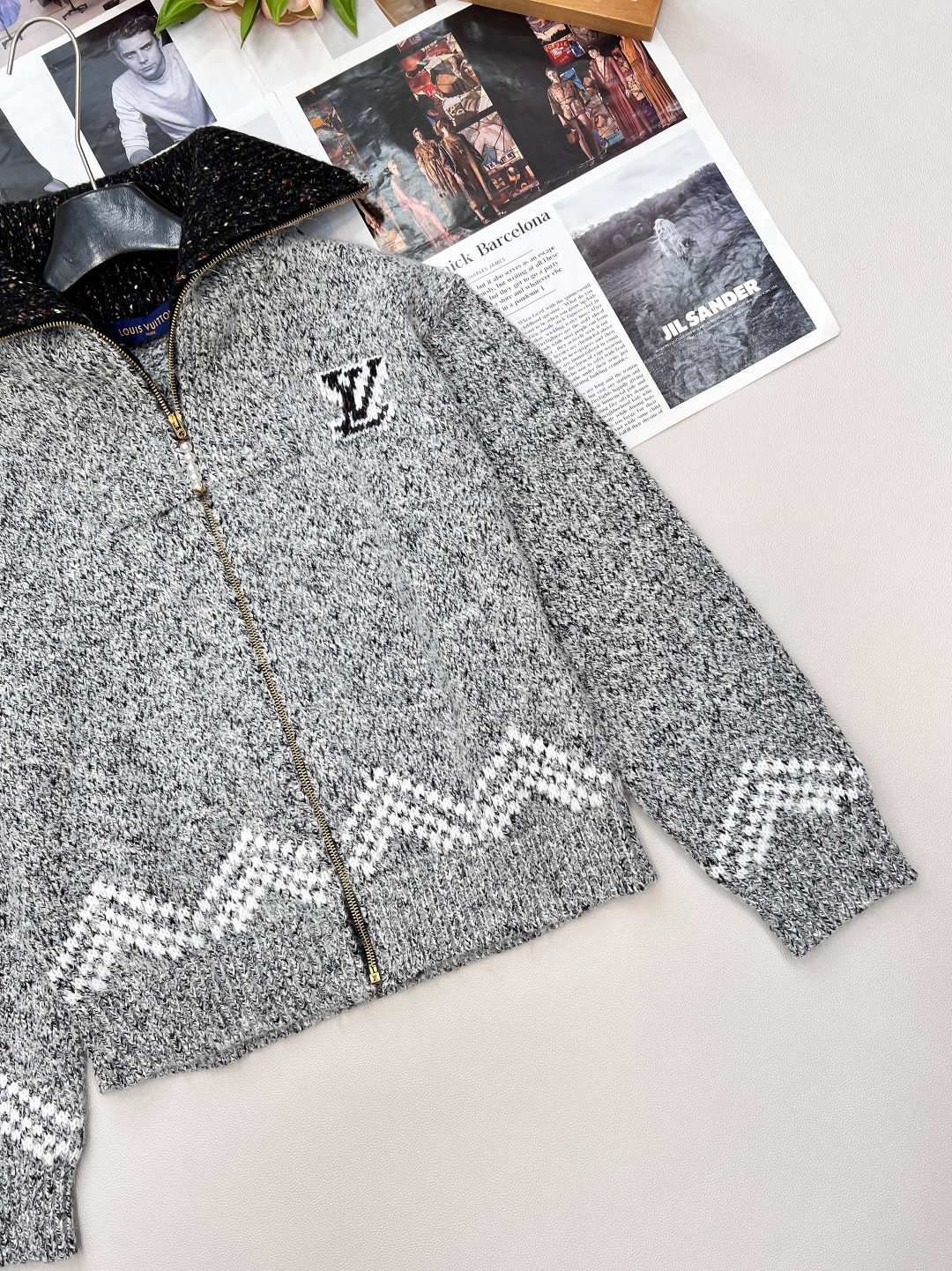 🆕 LOUIS VUITTON 联名Nigo系列Monogram花卉提花重工拉链开衫外套✨ 重磅合作，潮