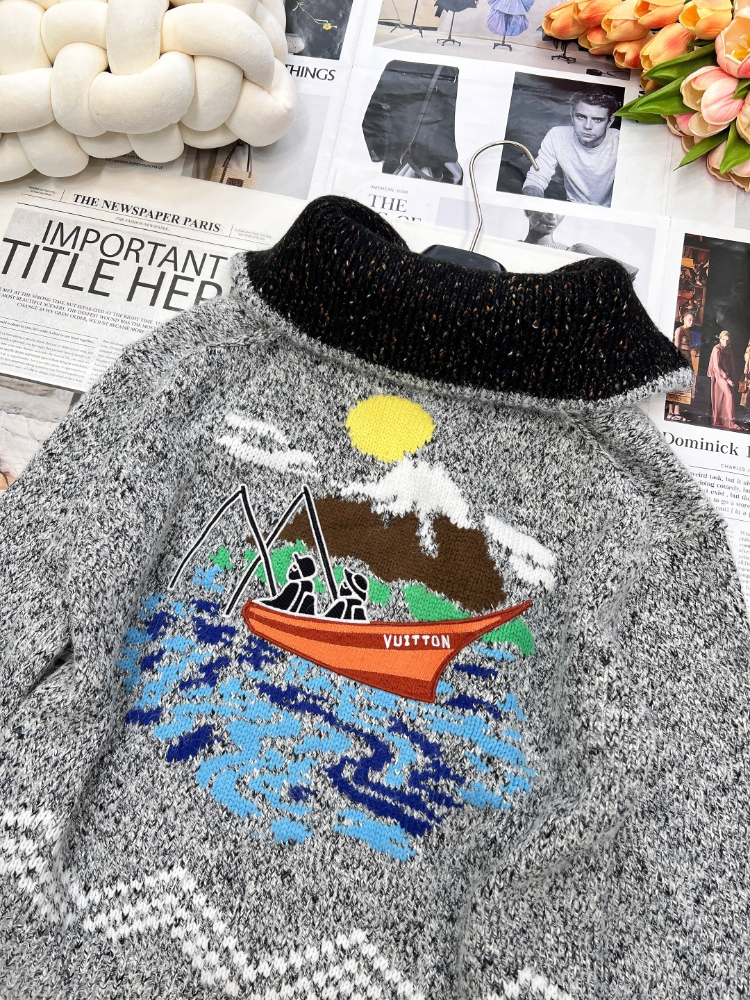 🆕 LOUIS VUITTON 联名Nigo系列Monogram花卉提花重工拉链开衫外套✨ 重磅合作，潮