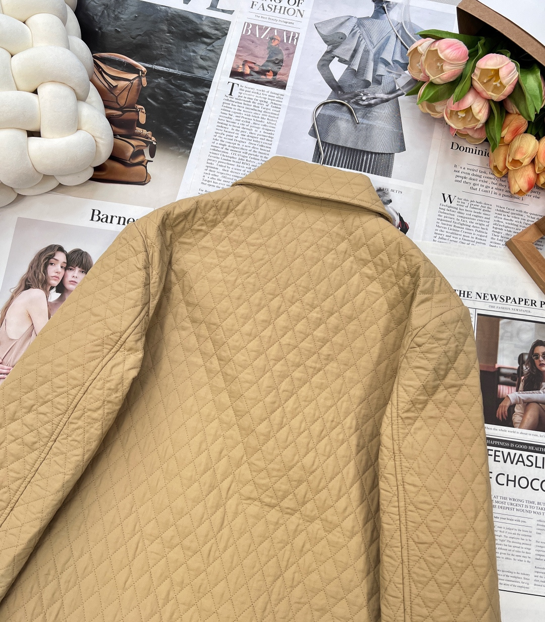 🆕Burberry 25秋冬专柜同步新款——菱形绗缝棉服外套，独家 yb 开发，由高版精心打造。每一处细