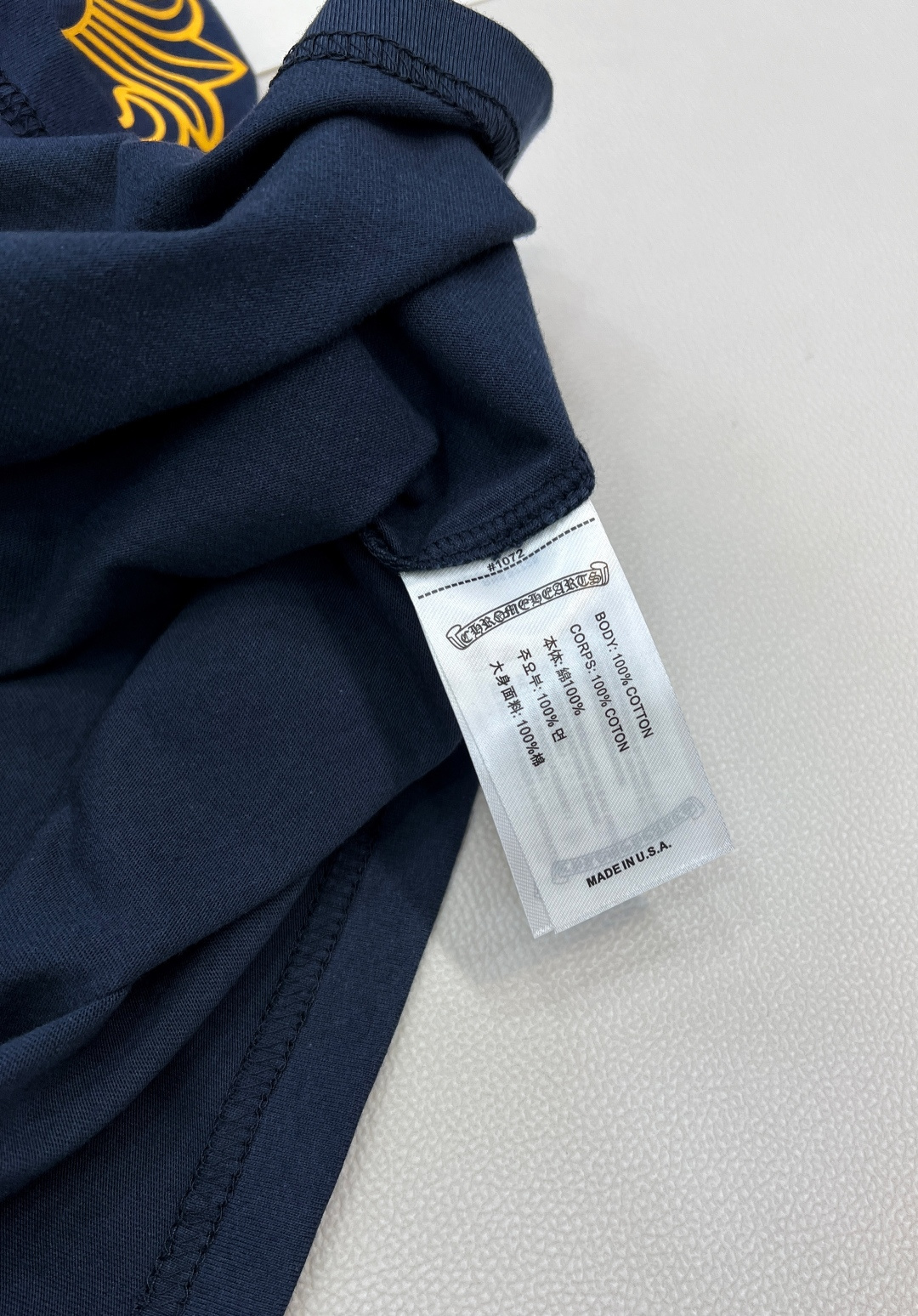 🆕 Chrome Hearts联名款柠檬黄🍋印花长袖T恤超显白的定制颜色 最新发售限定 招牌色彩印花极具