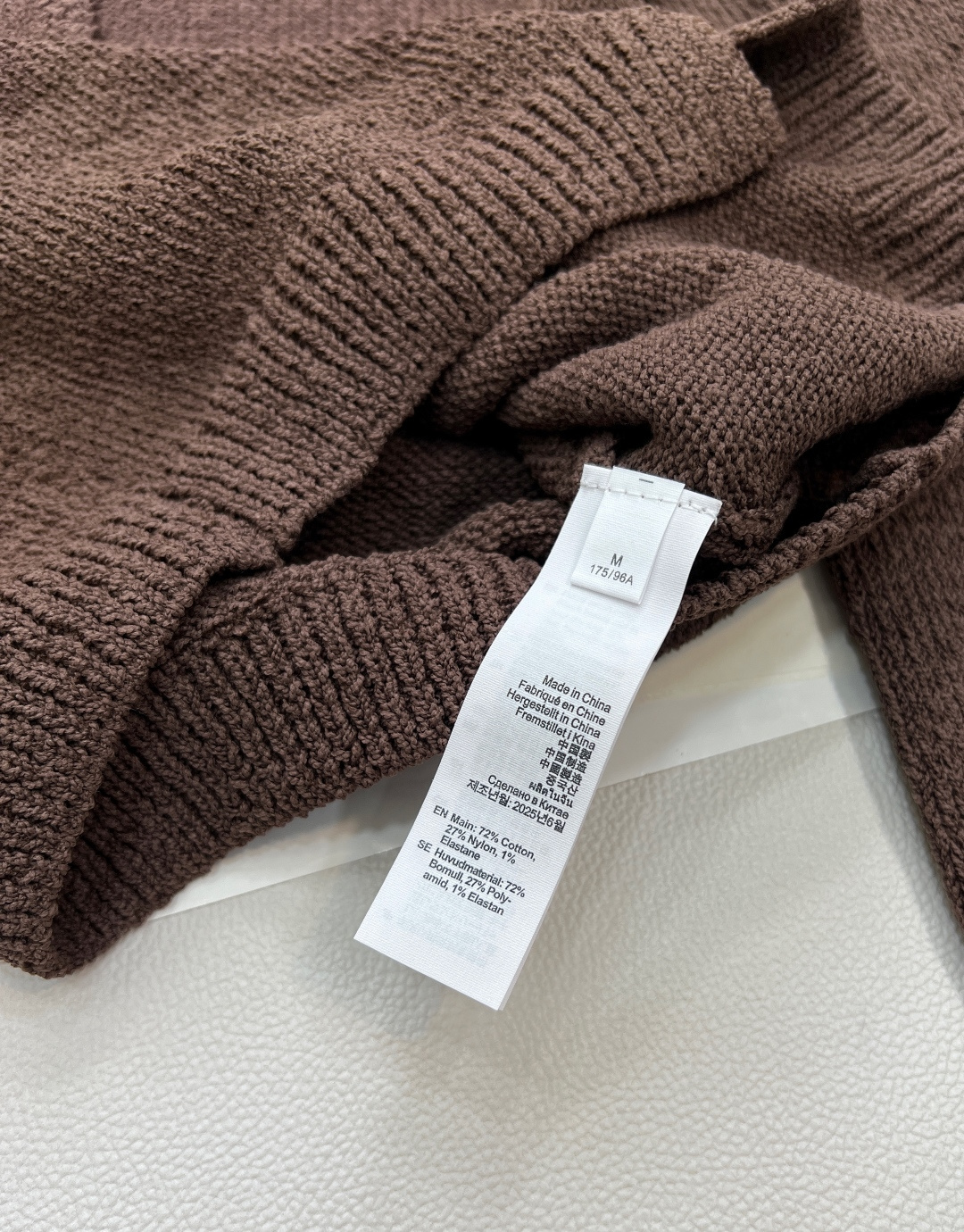 🆕 Acne Studios 25SS早秋新款爱心刺绣短款针织开衫，重工字母刺绣工艺 高级奢华 定制字母