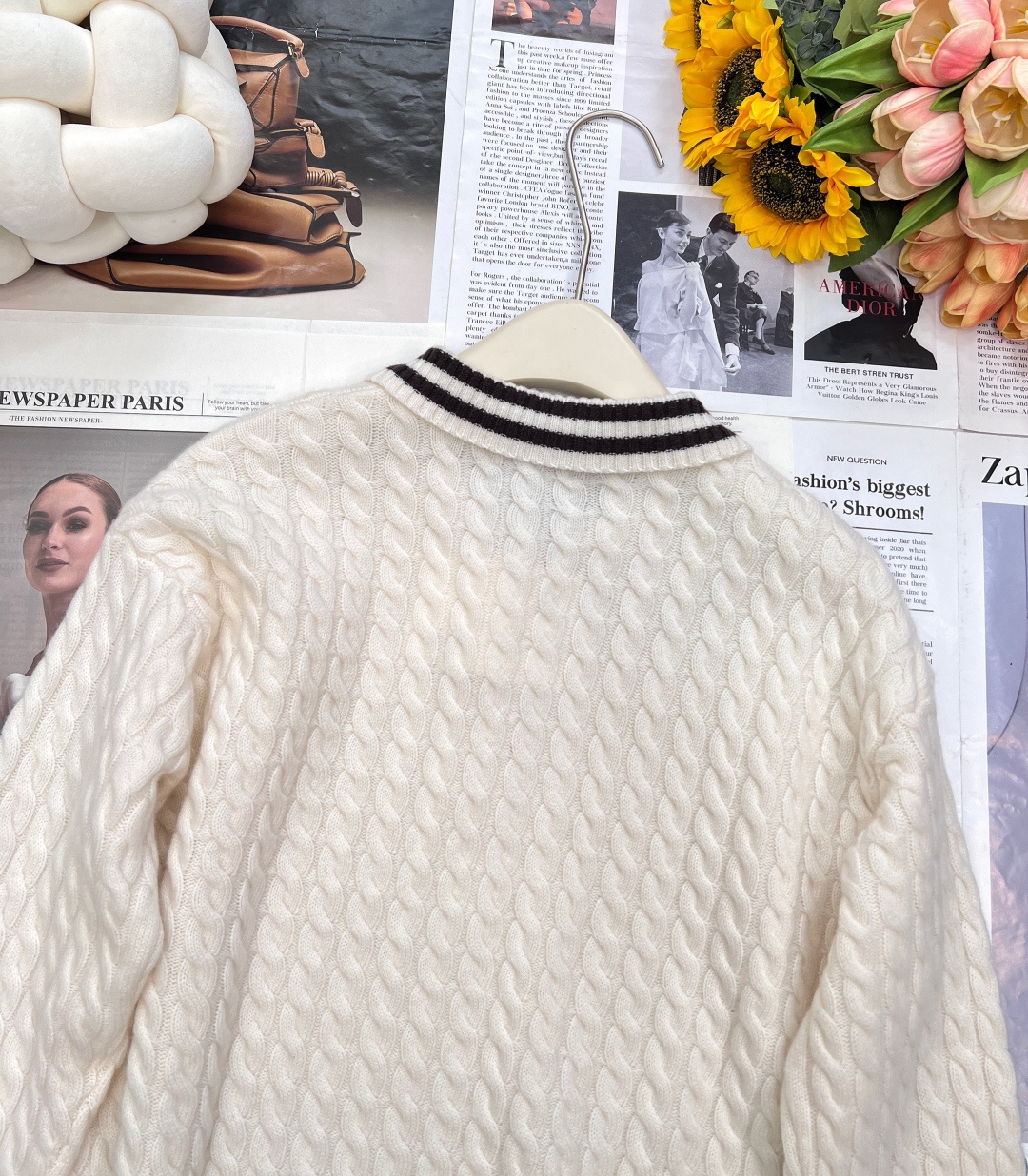 🆕Brunello Cucinelli 25FW秋冬新款超减龄的徽标装饰羊绒针织马球衫丨⚠独家高版出品！