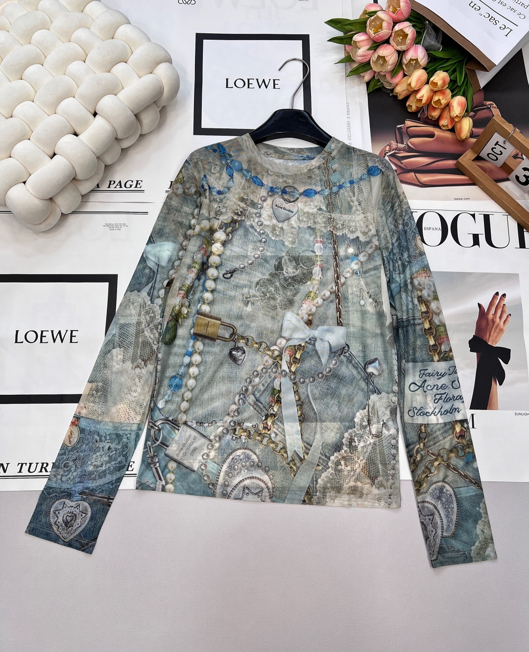 NO:484063,Acne Studios 25Fw early autumn new lace 3D printed chain printed mesh long-sleeved base shirt丨Exclusive high-end production!  Who knows this light mint-colored old-money atmosphere? Ahhhhhhhhhhhhhhhhhhhhhhhhhhhhhhhhhhhhhhhhhhhhhhhhhhhhhhhhhhhhhhhhhhhhhhhhhhhhhhhhhhhhhhhhhhhhhhhhhhhhhhhhhhhhhhhhhhhhhhhhhhhhhhhhhhhhhhhhhhhhhhhhhhhhhhhhhhhhhhhhhhhhhhhhhhhhhhhhhhhhhhhhhhhhhhhhhhhhhhhhhhhhhhhhhhhhhhhhhhhhhhhhhhhhhhhhhhhhh  Complete three standards, large-scale products, size sml code, acne studios,dior,alexander wang19860909Acne Studios 25Fw早秋新款蕾丝3D打印链条印花网纱长袖打底衫丨独家高版出品！谁懂这种淡淡薄荷色的老钱风氛围感啊啊啊[哇R][哇R][哇R]穿它在身上真的一眼看过去就很显贵好吗 搭配柔中带刚的蕾丝拼接 刚柔并济 松弛有度！三标齐全,大货出 尺码sml 编码,,acne studios,dior,alexander wang,Women's clothing