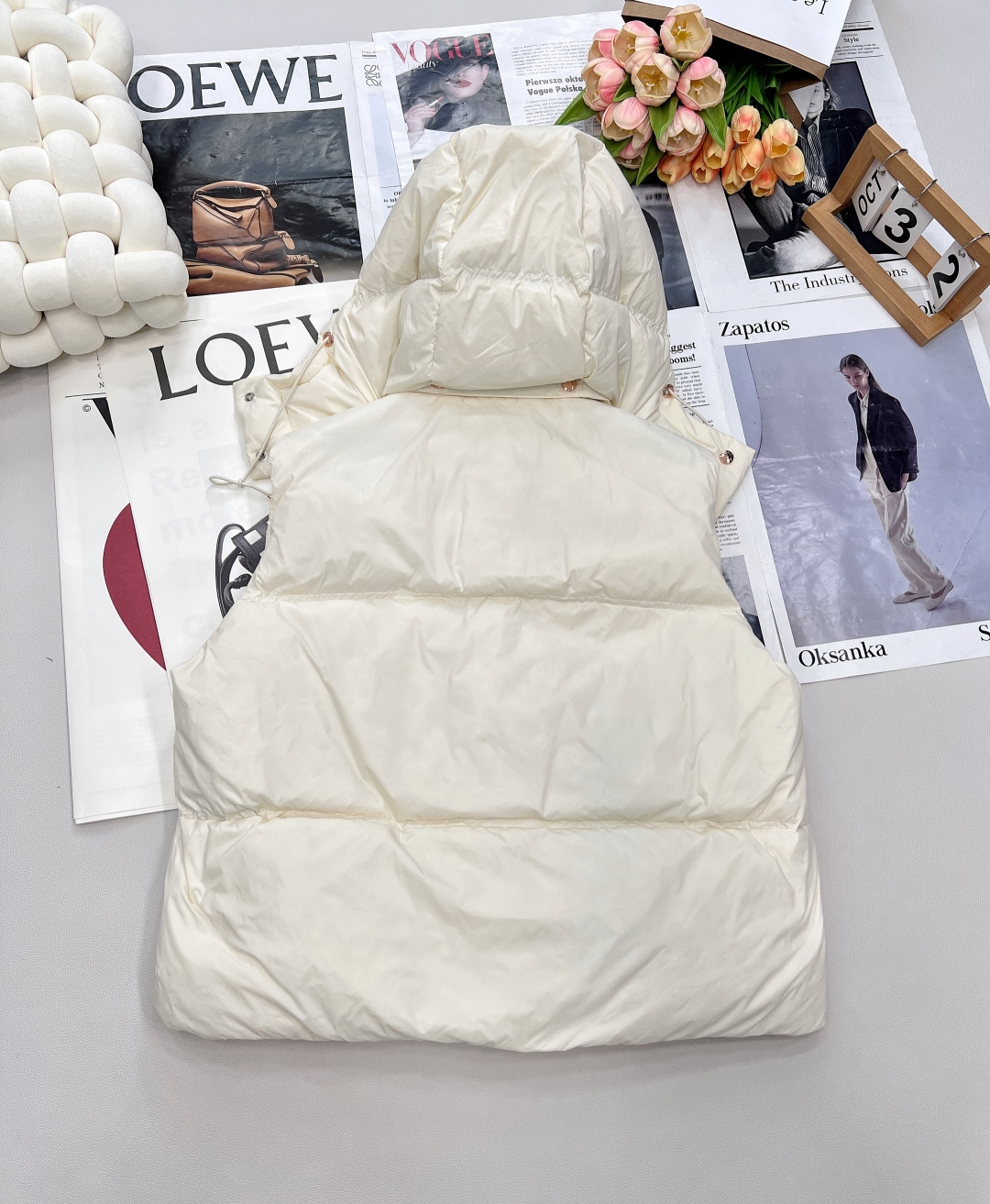 🆕Moncler25Fw早秋新款可拆卸连帽立领羽绒马甲丨⚠独家yb开发！高版出品！白鹅绒填充内里 整件轻