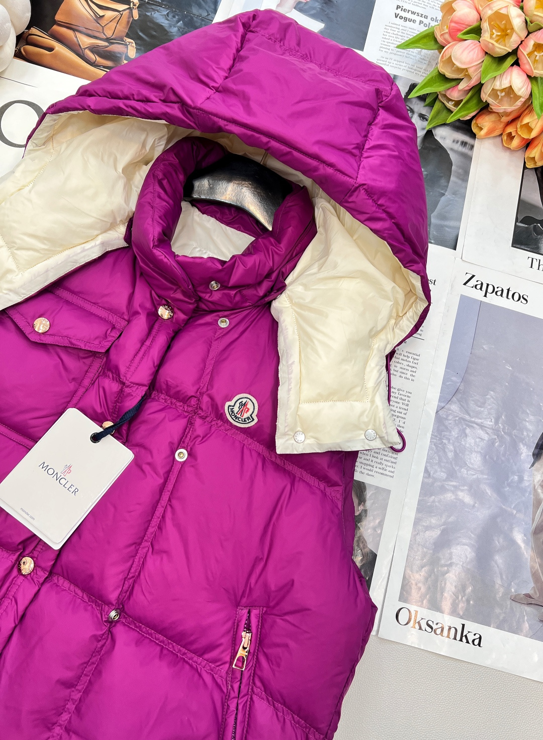 🆕Moncler25Fw早秋新款可拆卸连帽立领羽绒马甲丨⚠独家yb开发！高版出品！白鹅绒填充内里 整件轻