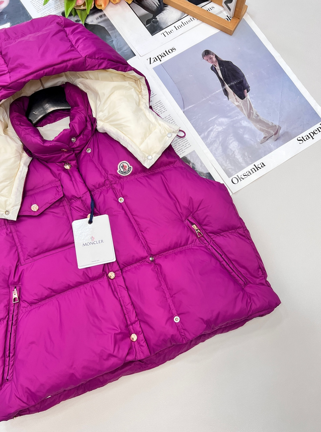 🆕Moncler25Fw早秋新款可拆卸连帽立领羽绒马甲丨⚠独家yb开发！高版出品！白鹅绒填充内里 整件轻