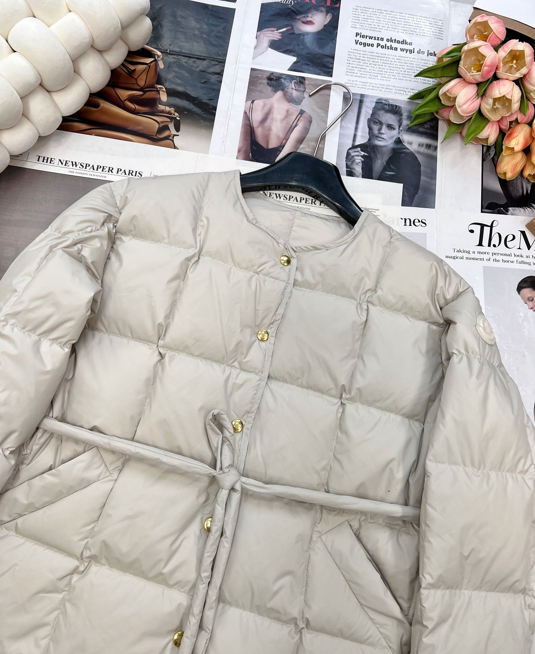 🆕Moncler 25Fw秋冬新款绑结腰带夹克羽绒服外套丨⚠独家yb开发！高版出品！白鹅绒填充内里 整件
