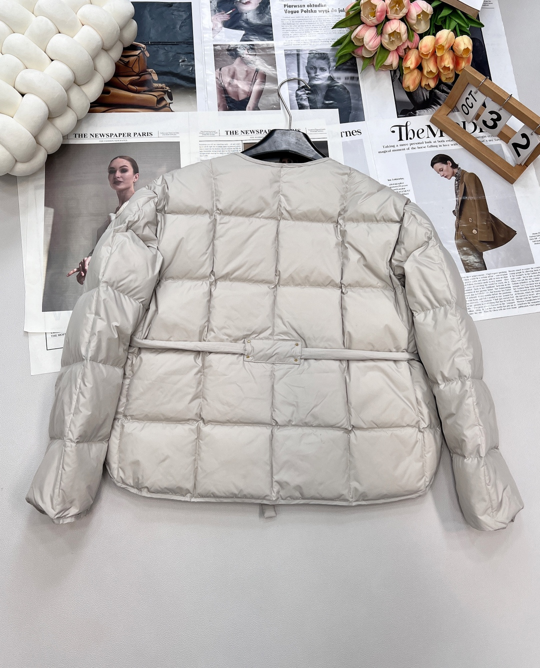🆕Moncler 25Fw秋冬新款绑结腰带夹克羽绒服外套丨⚠独家yb开发！高版出品！白鹅绒填充内里 整件