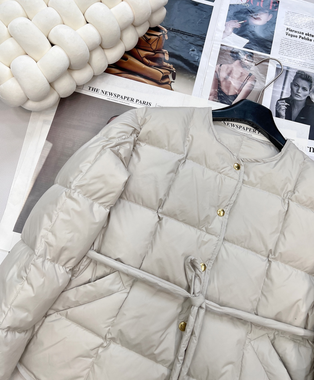 🆕Moncler 25Fw秋冬新款绑结腰带夹克羽绒服外套丨⚠独家yb开发！高版出品！白鹅绒填充内里 整件