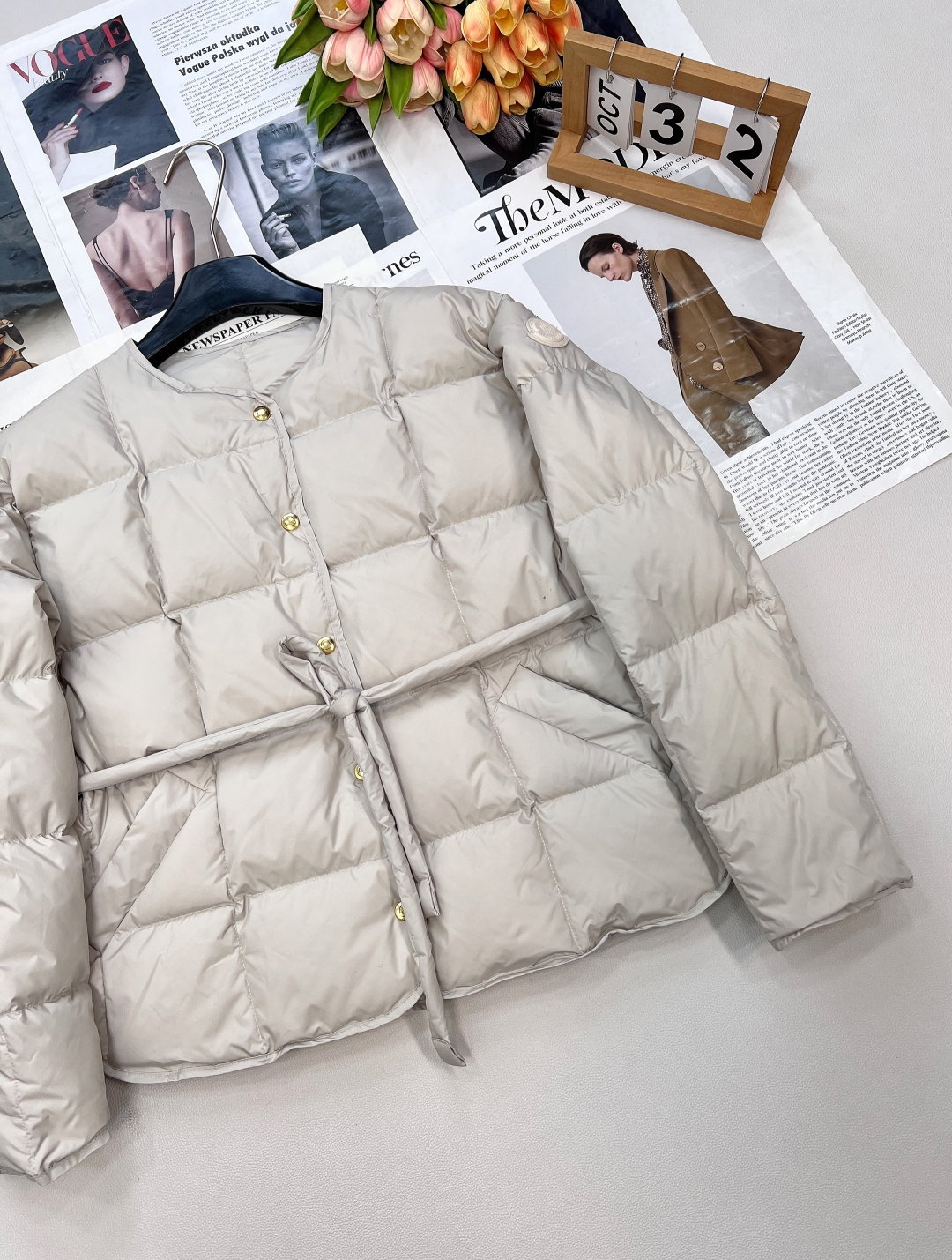 🆕Moncler 25Fw秋冬新款绑结腰带夹克羽绒服外套丨⚠独家yb开发！高版出品！白鹅绒填充内里 整件