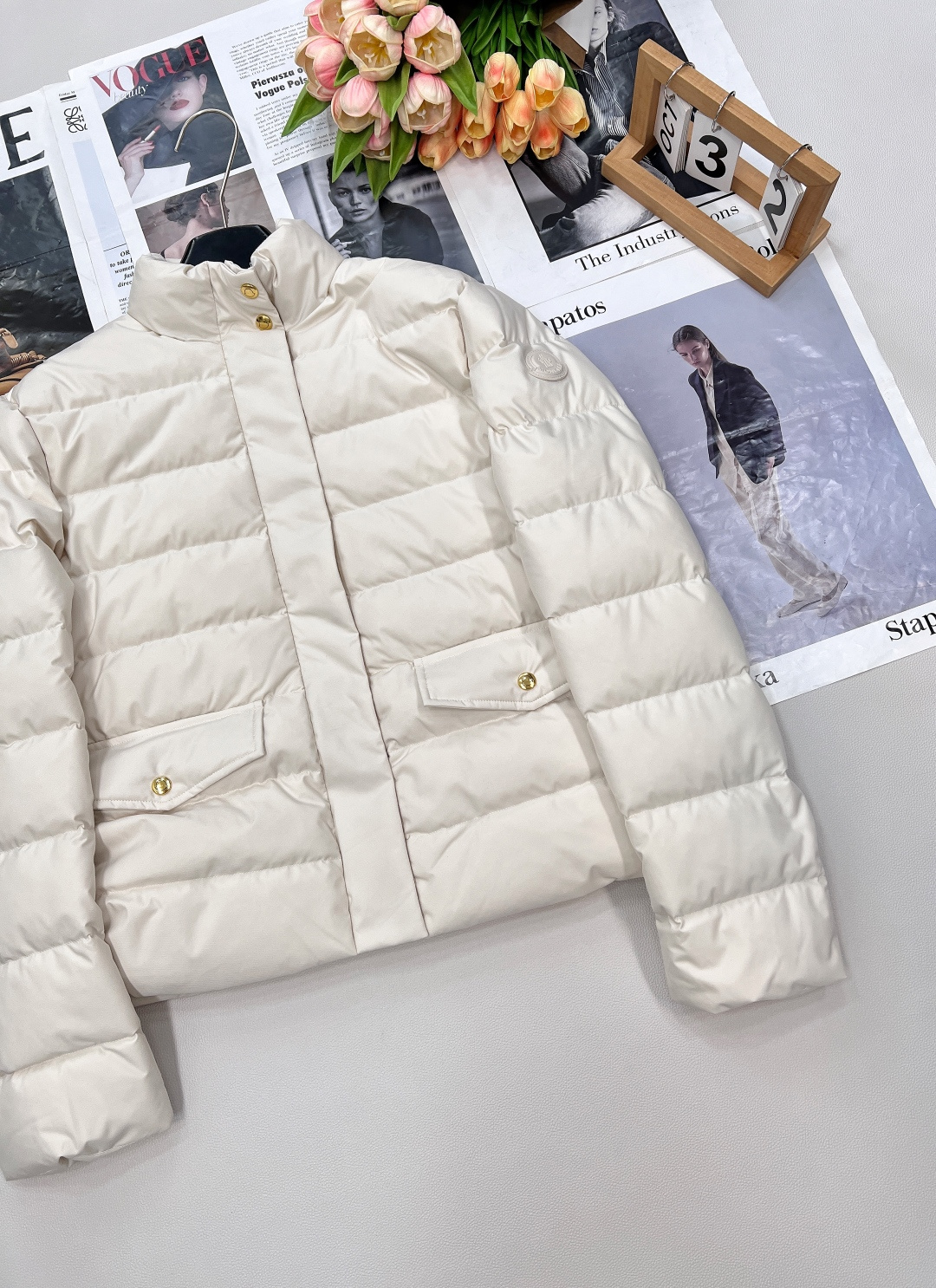 🆕Moncler2025新款立翻领羽绒棉服外套，定制YB进口防风环保再生尼龙材质 其工艺还原 升级材质 