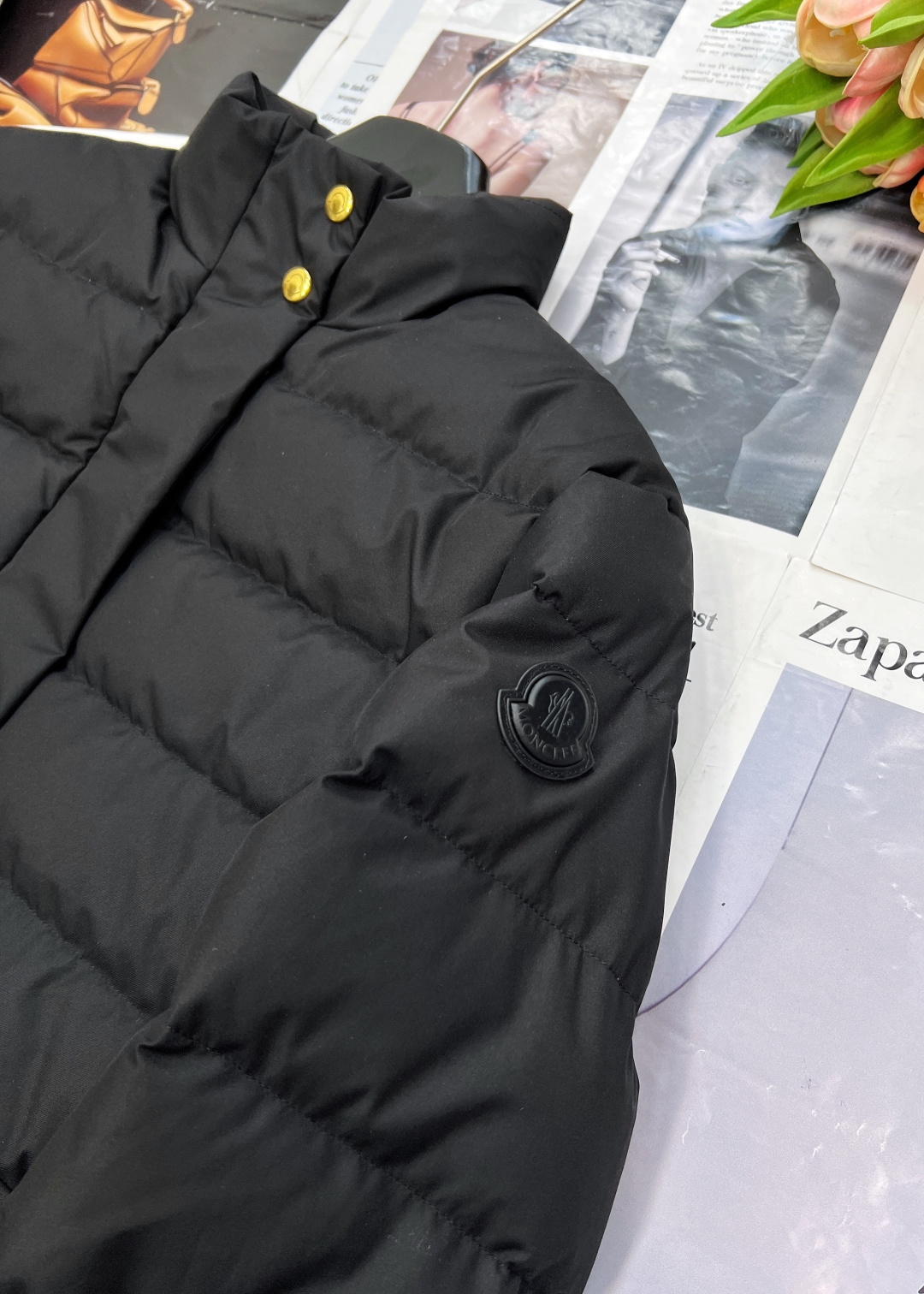 🆕Moncler2025新款立翻领羽绒棉服外套，定制YB进口防风环保再生尼龙材质 其工艺还原 升级材质 