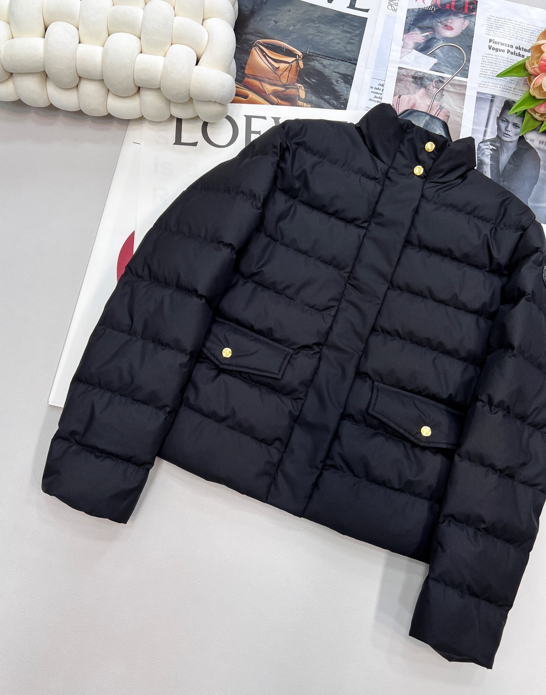 🆕Moncler2025新款立翻领羽绒棉服外套，定制YB进口防风环保再生尼龙材质 其工艺还原 升级材质 