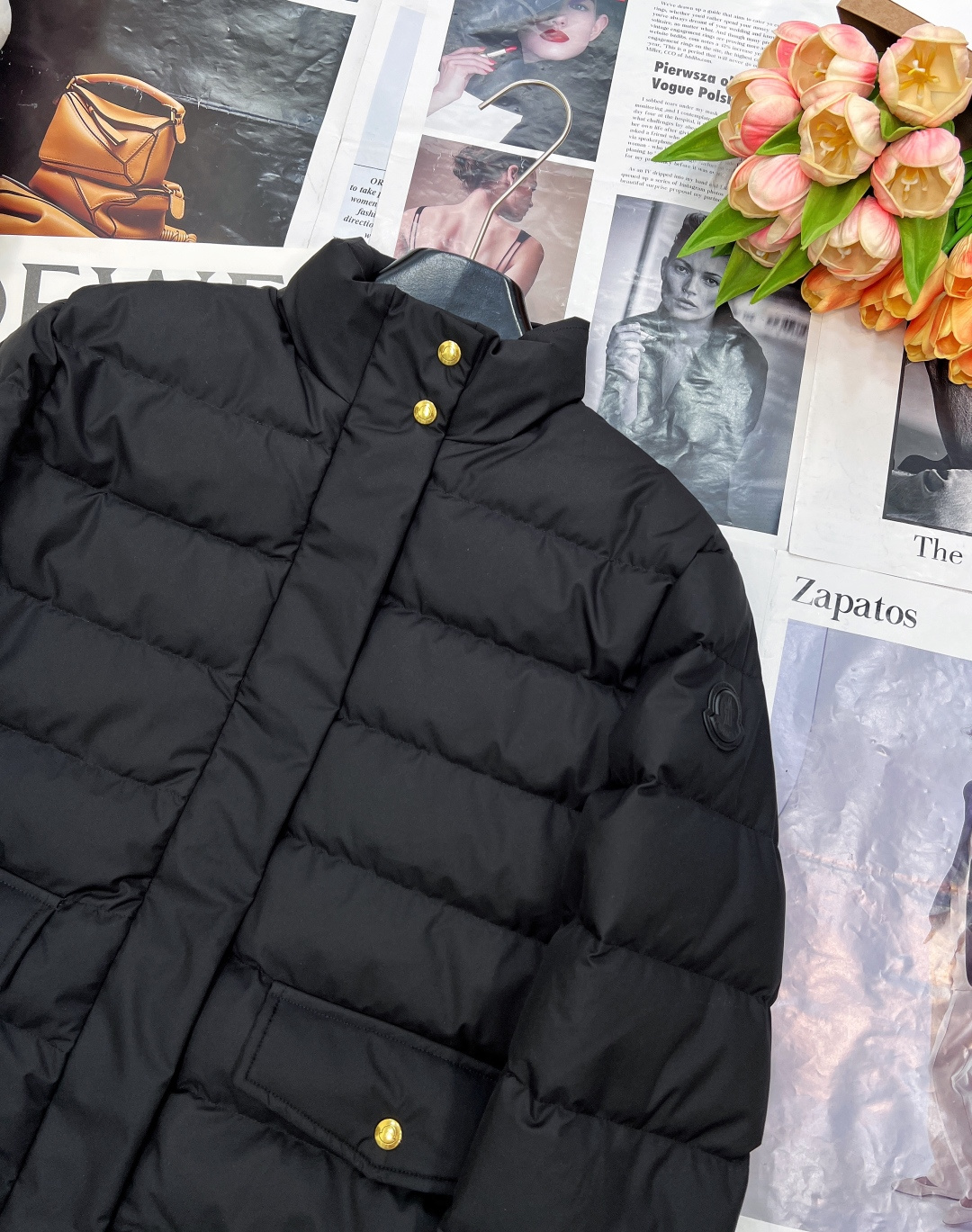 🆕Moncler2025新款立翻领羽绒棉服外套，定制YB进口防风环保再生尼龙材质 其工艺还原 升级材质 