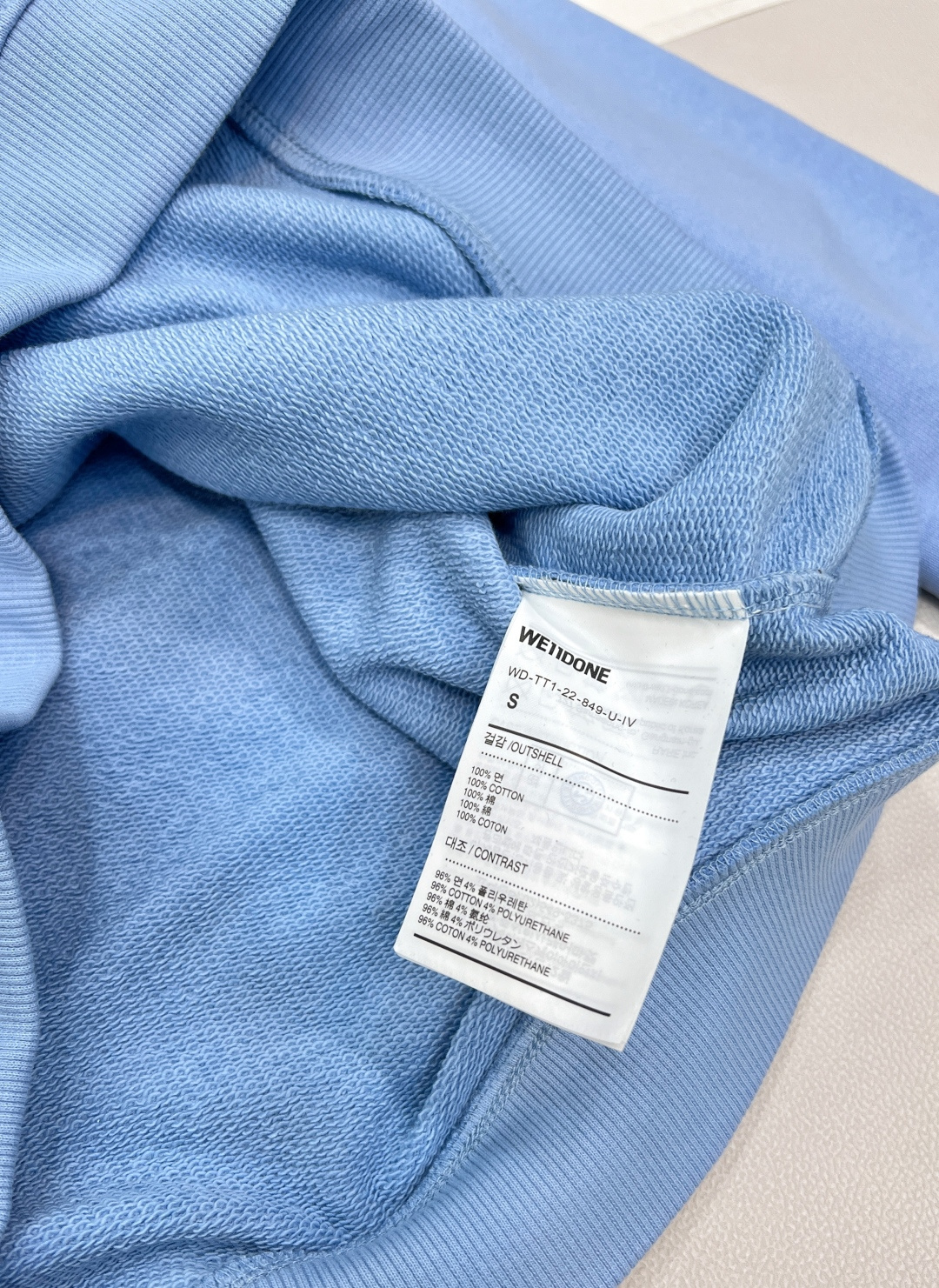 🆕We11done 2025FW小熊卫衣🐌 omg 贼啦洋气的断货王来啦😍潮流的插肩袖设计 慵懒随意 简